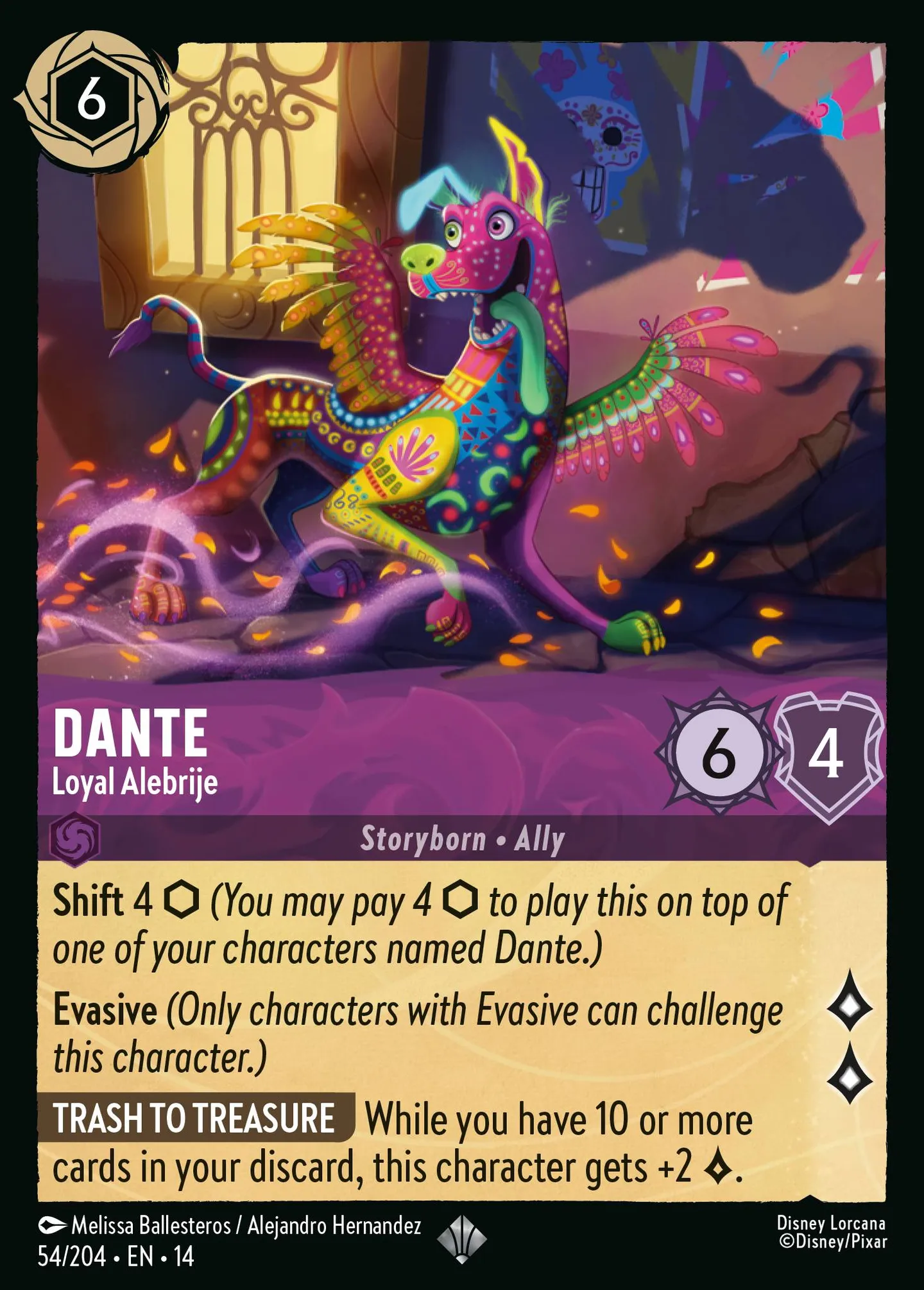 Dante - Loyal Alebrije — Hyperia City — Lorcana