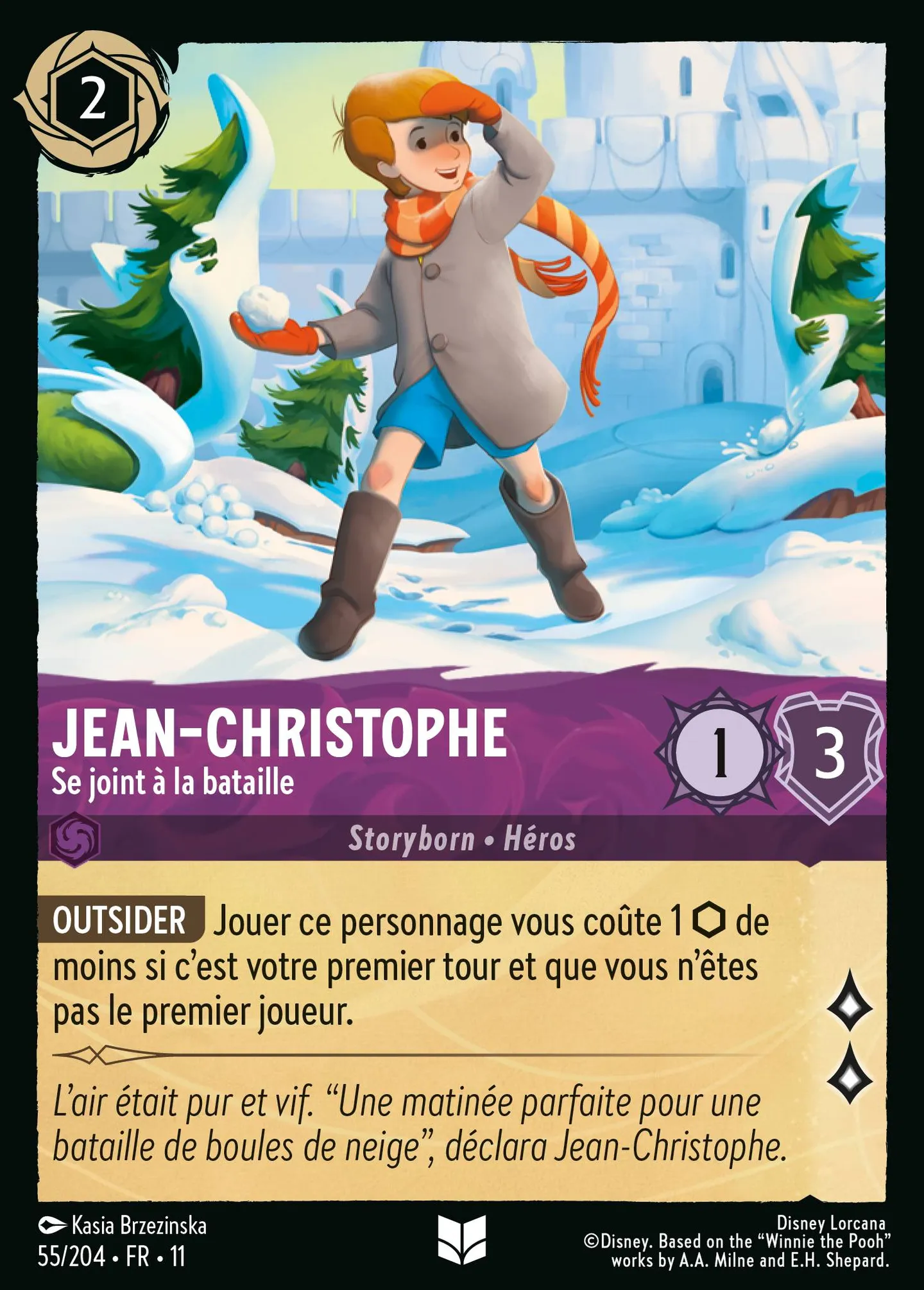 Jean-Christophe - Se joint à la bataille — Winterspell — Lorcana