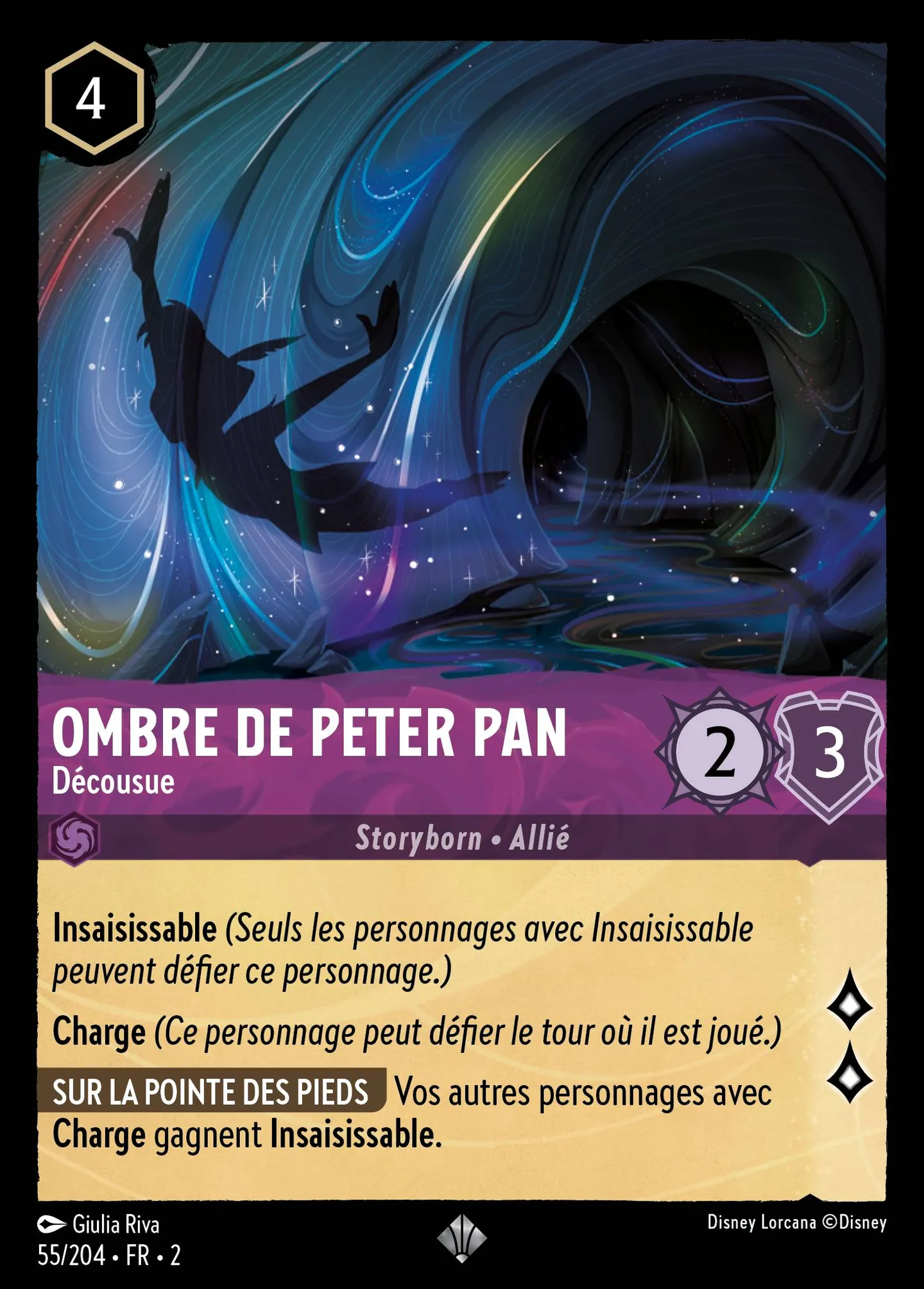 Ombre de Peter Pan - Décousue — Rise of the Floodborn — Lorcana