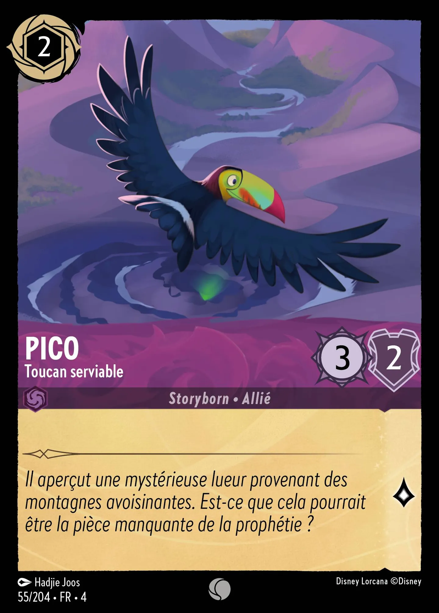 Pico - Toucan serviable — Ursula's Return — Lorcana