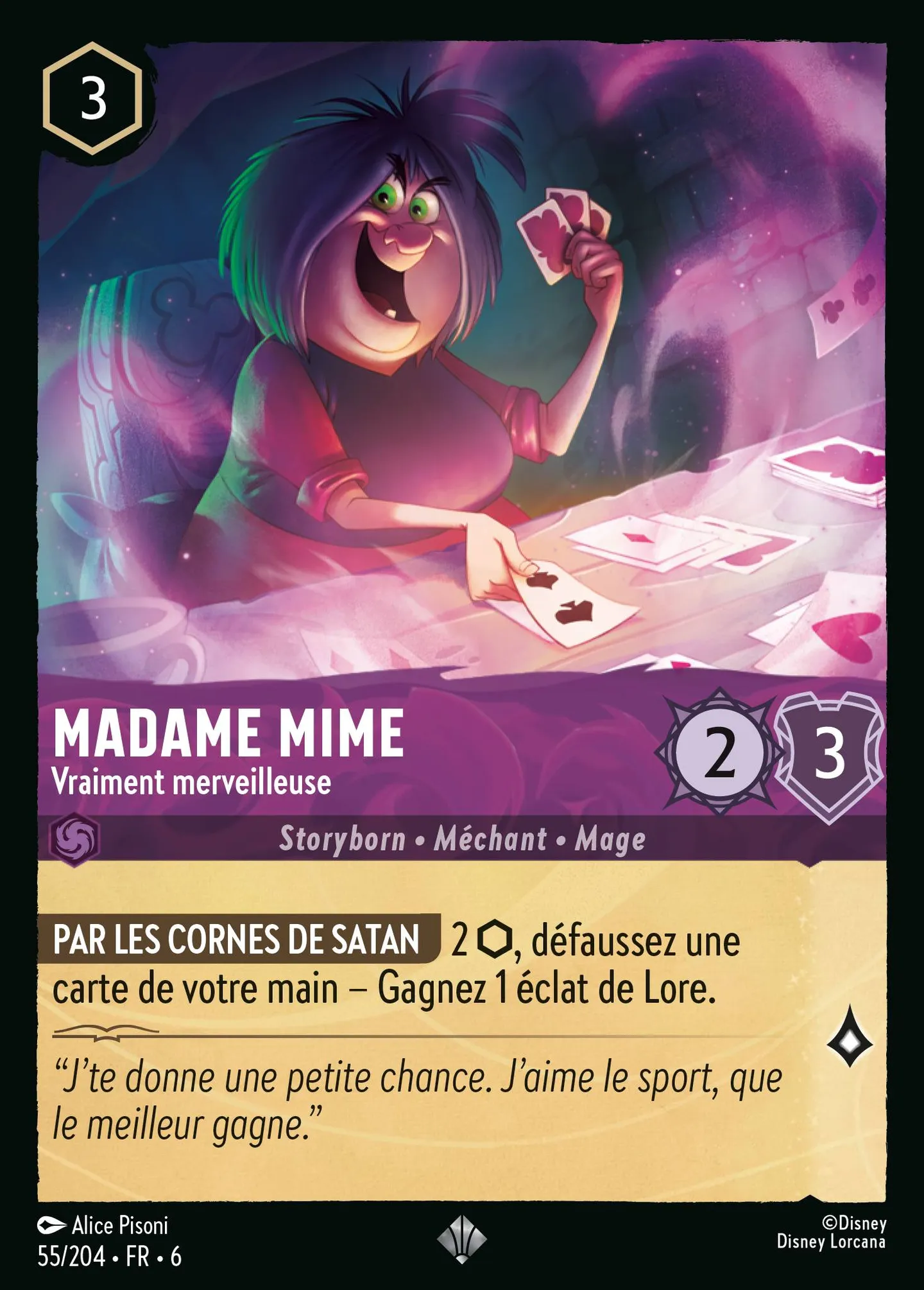 Madame Mime - Vraiment merveilleuse — Azurite Sea — Lorcana
