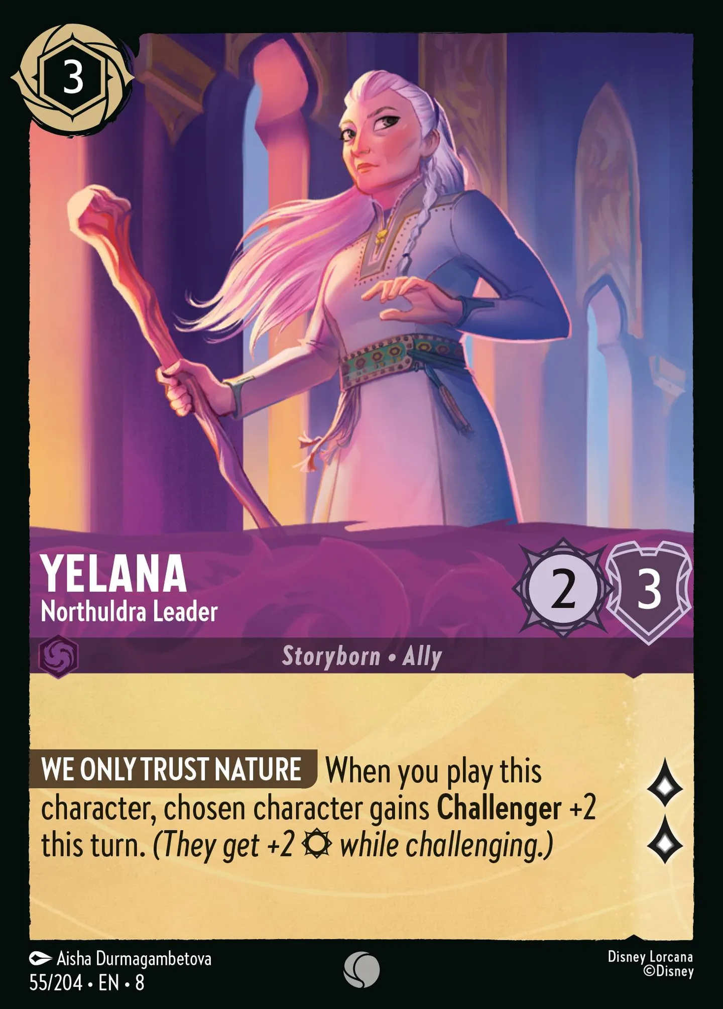 Yelena - Cheffe des Northuldra — The Reign of Jafar — Lorcana
