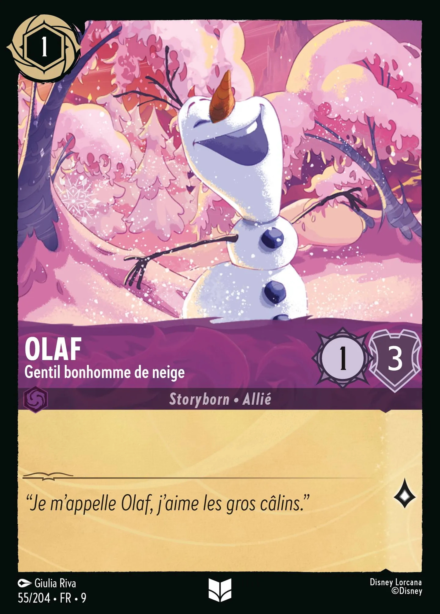Olaf - Gentil bonhomme de neige — Fabled — Lorcana