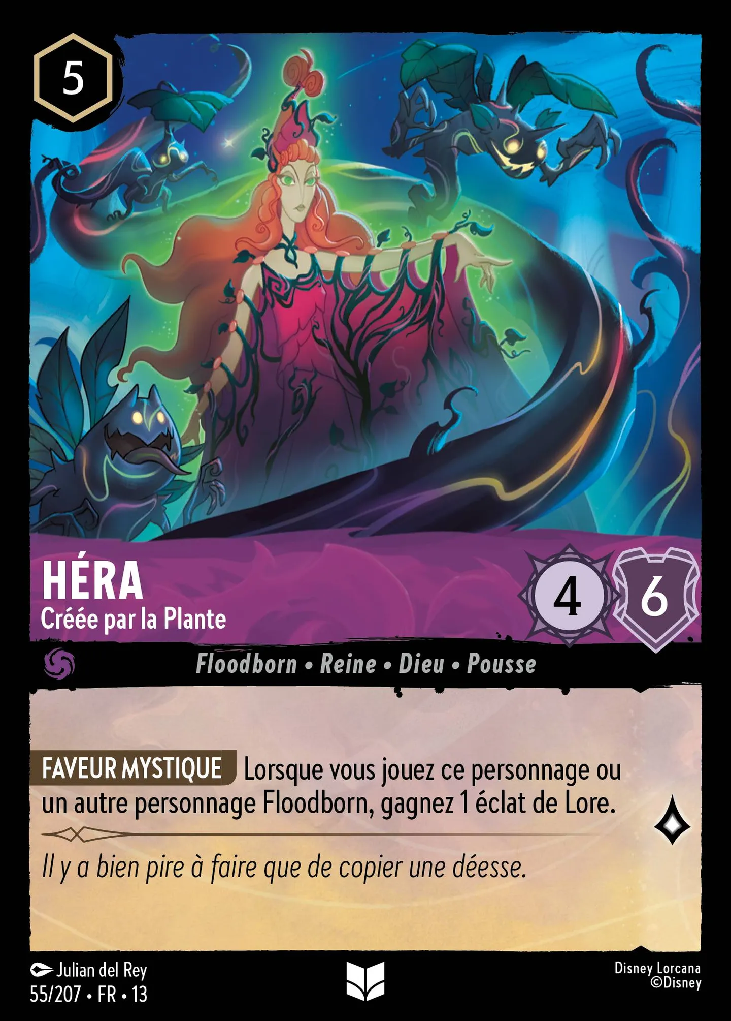 Héra - Créée par la Plante — Attack of the Vine! — Lorcana