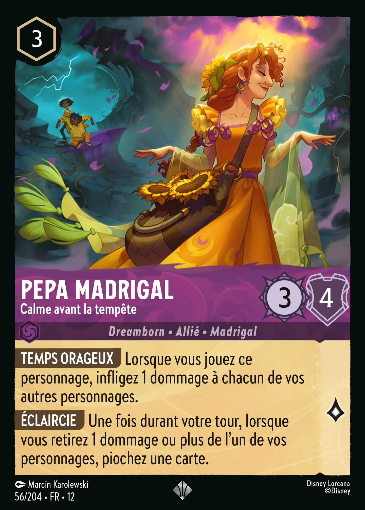 Pepa Madrigal - Calme avant la tempête — Wilds Unknown — Lorcana