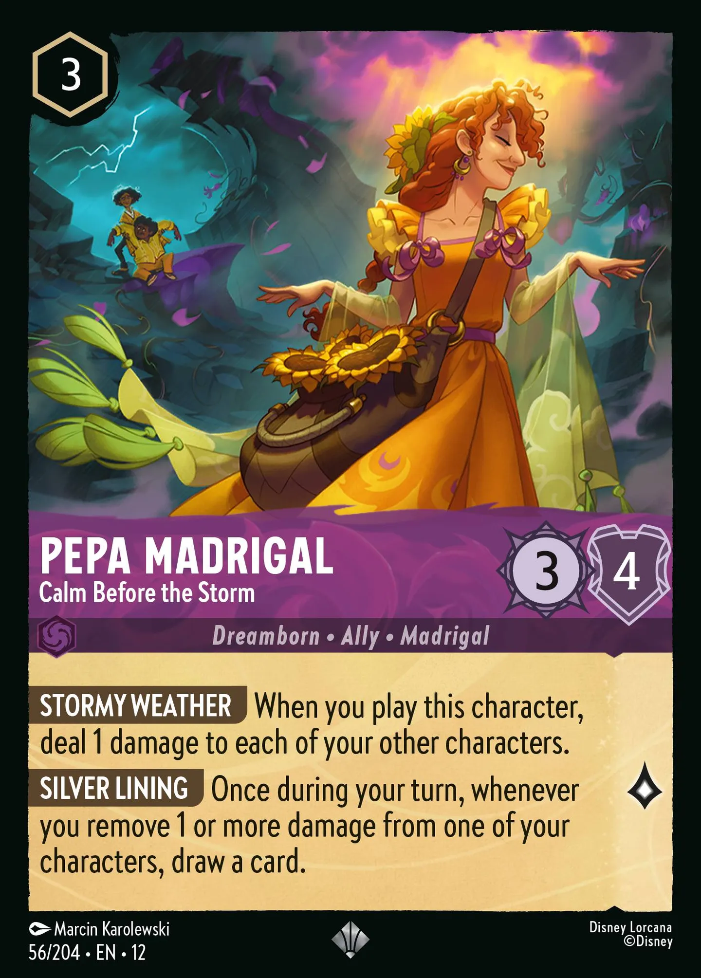 Pepa Madrigal - Calme avant la tempête — Wilds Unknown — Lorcana