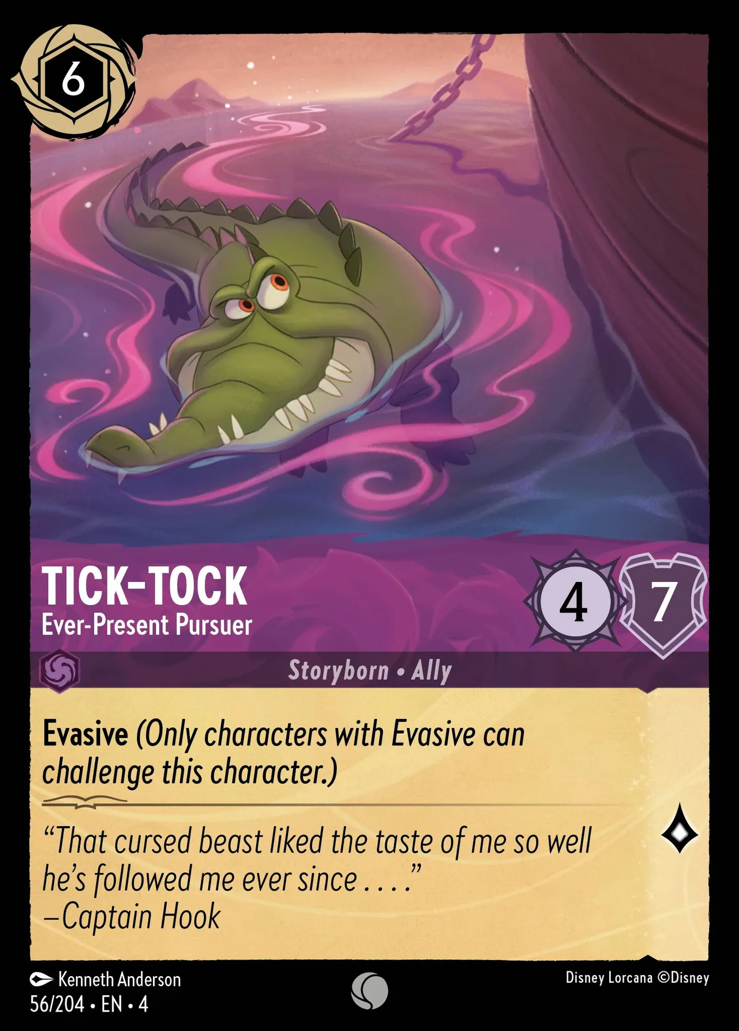 Tic-Tac - Implacable poursuivant — Ursula's Return — Lorcana