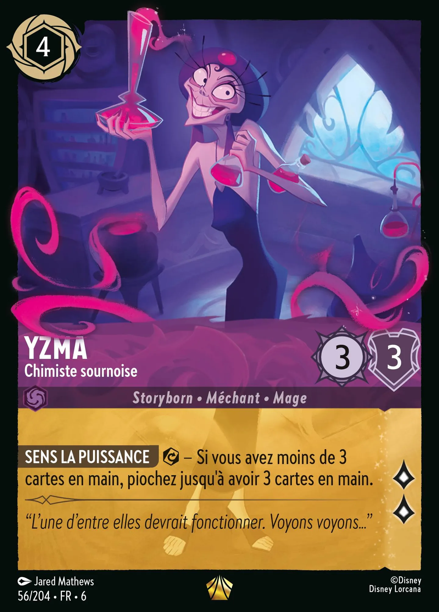 Yzma - Chimiste sournoise — Azurite Sea — Lorcana