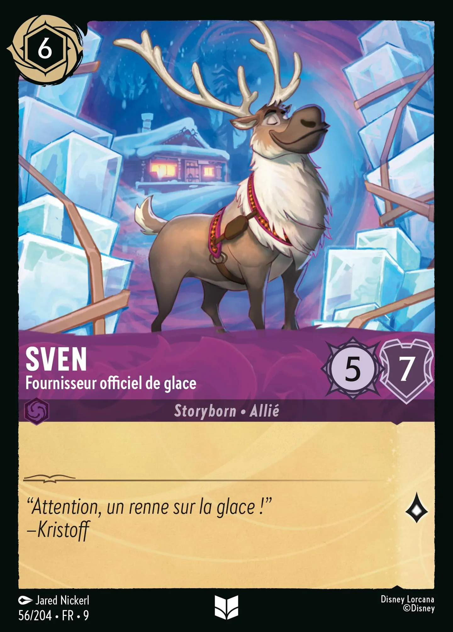 Sven - Fournisseur officiel de glace — Fabled — Lorcana