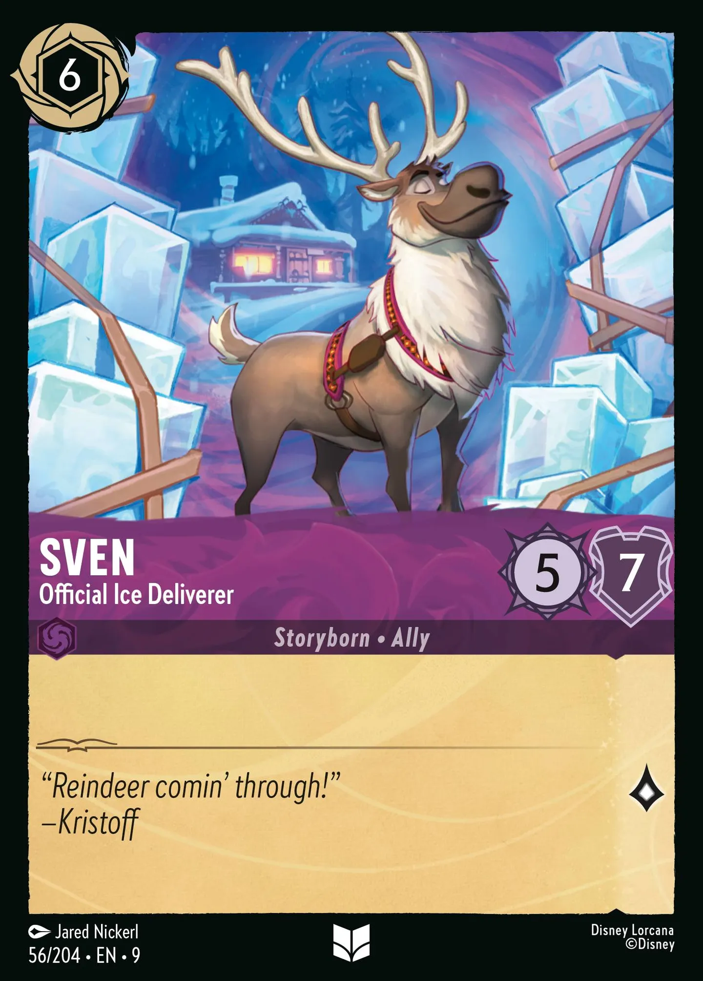Sven - Fournisseur officiel de glace — Fabled — Lorcana