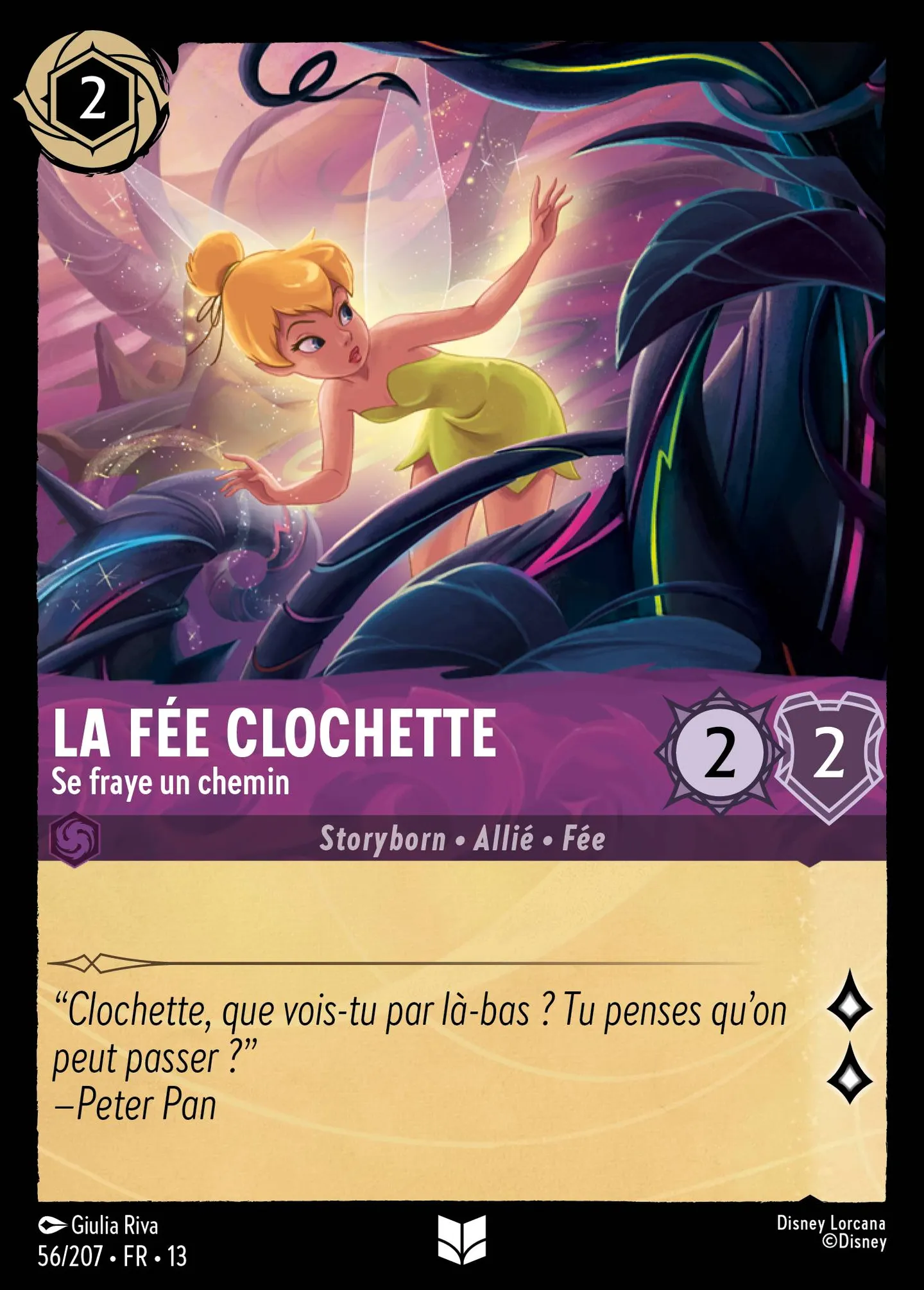 La Fée Clochette - Se fraye un chemin — Attack of the Vine! — Lorcana