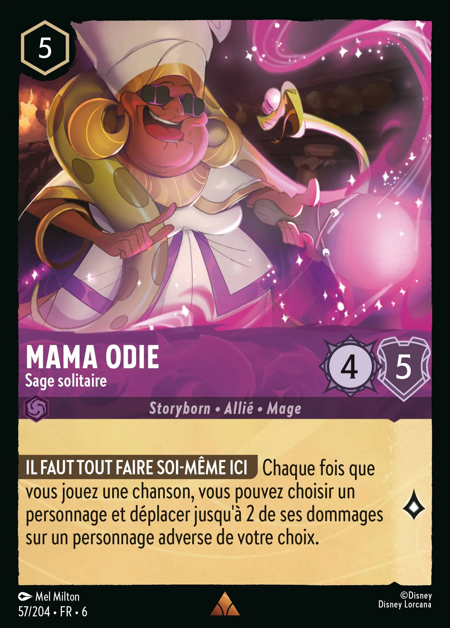 Mama Odie - Sage solitaire — Azurite Sea — Lorcana