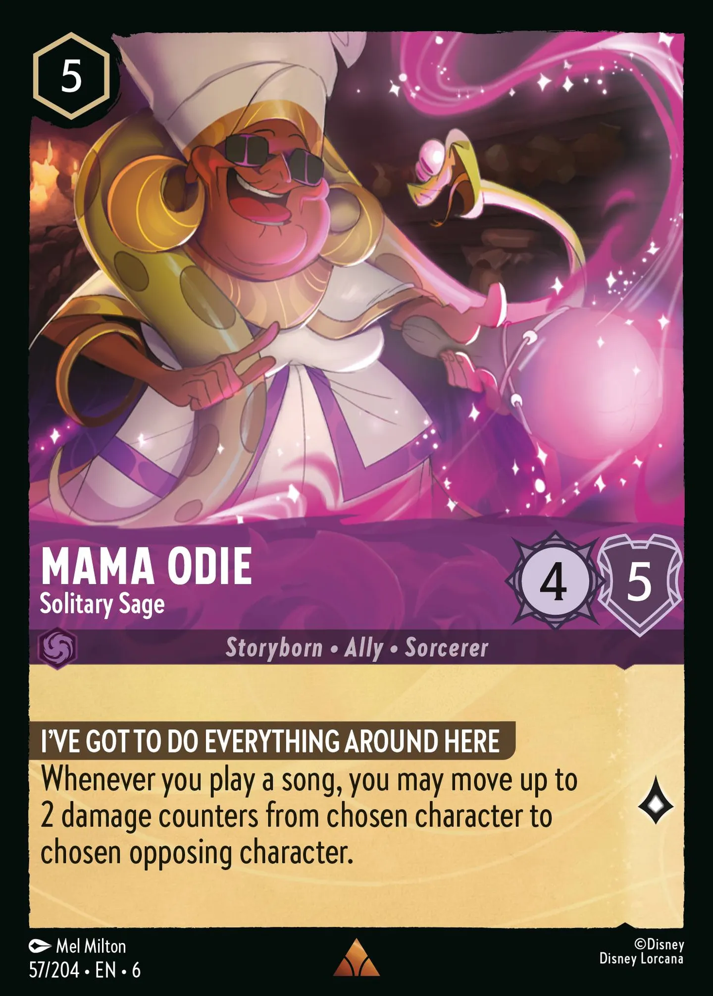 Mama Odie - Sage solitaire — Azurite Sea — Lorcana