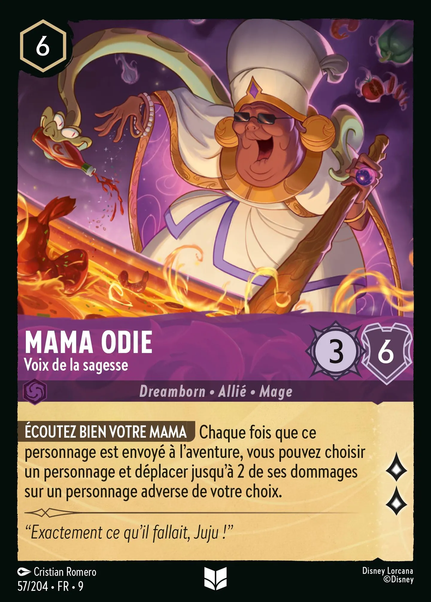 Mama Odie - Voix de la sagesse — Fabled — Lorcana
