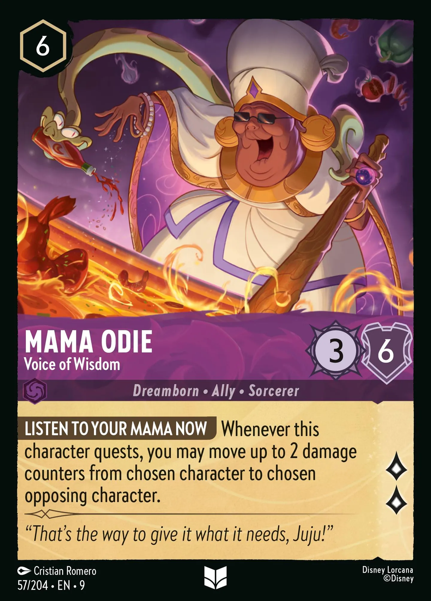 Mama Odie - Voice of Wisdom — Fabled — Lorcana