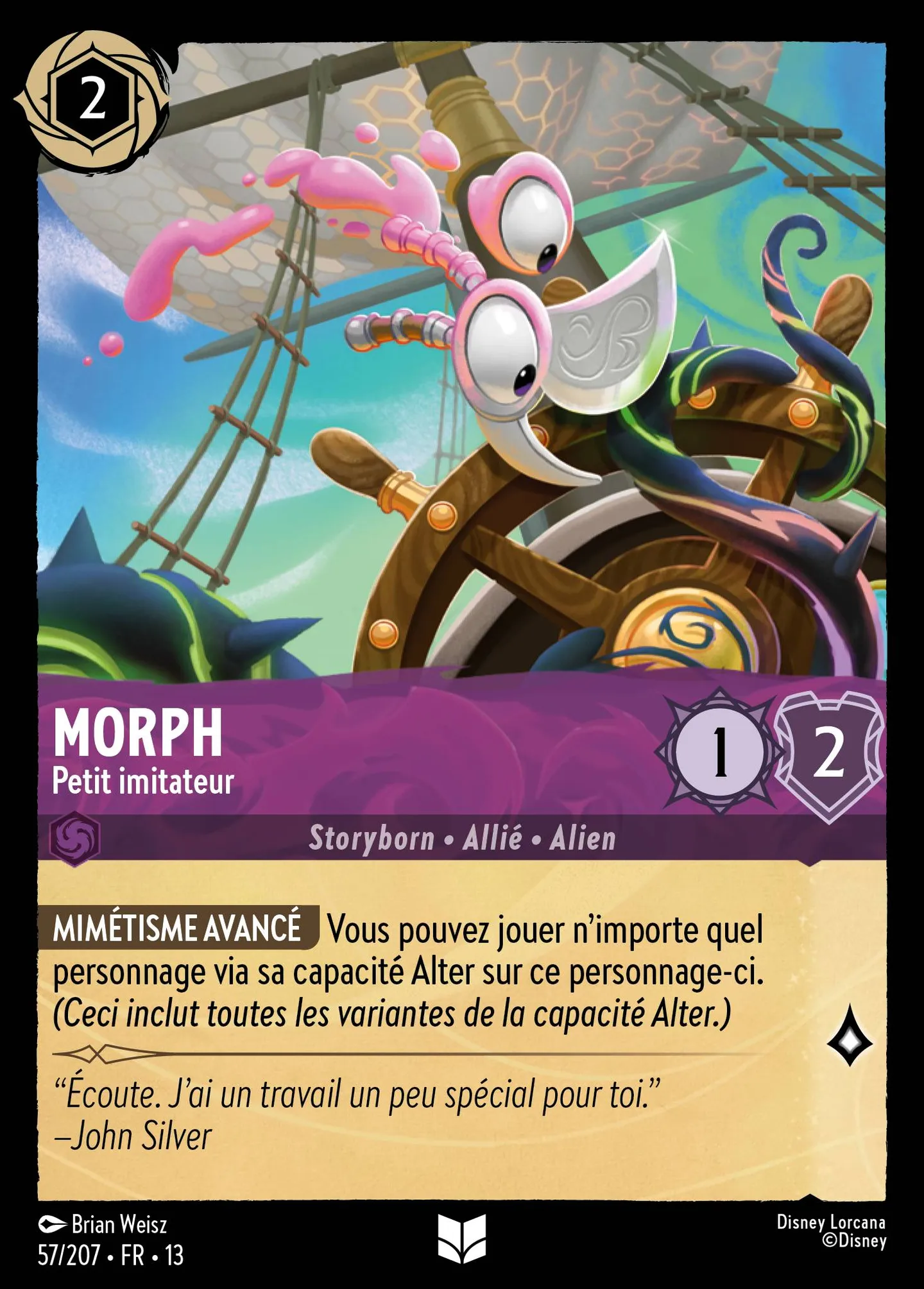 Morph - Petit imitateur — Attack of the Vine! — Lorcana