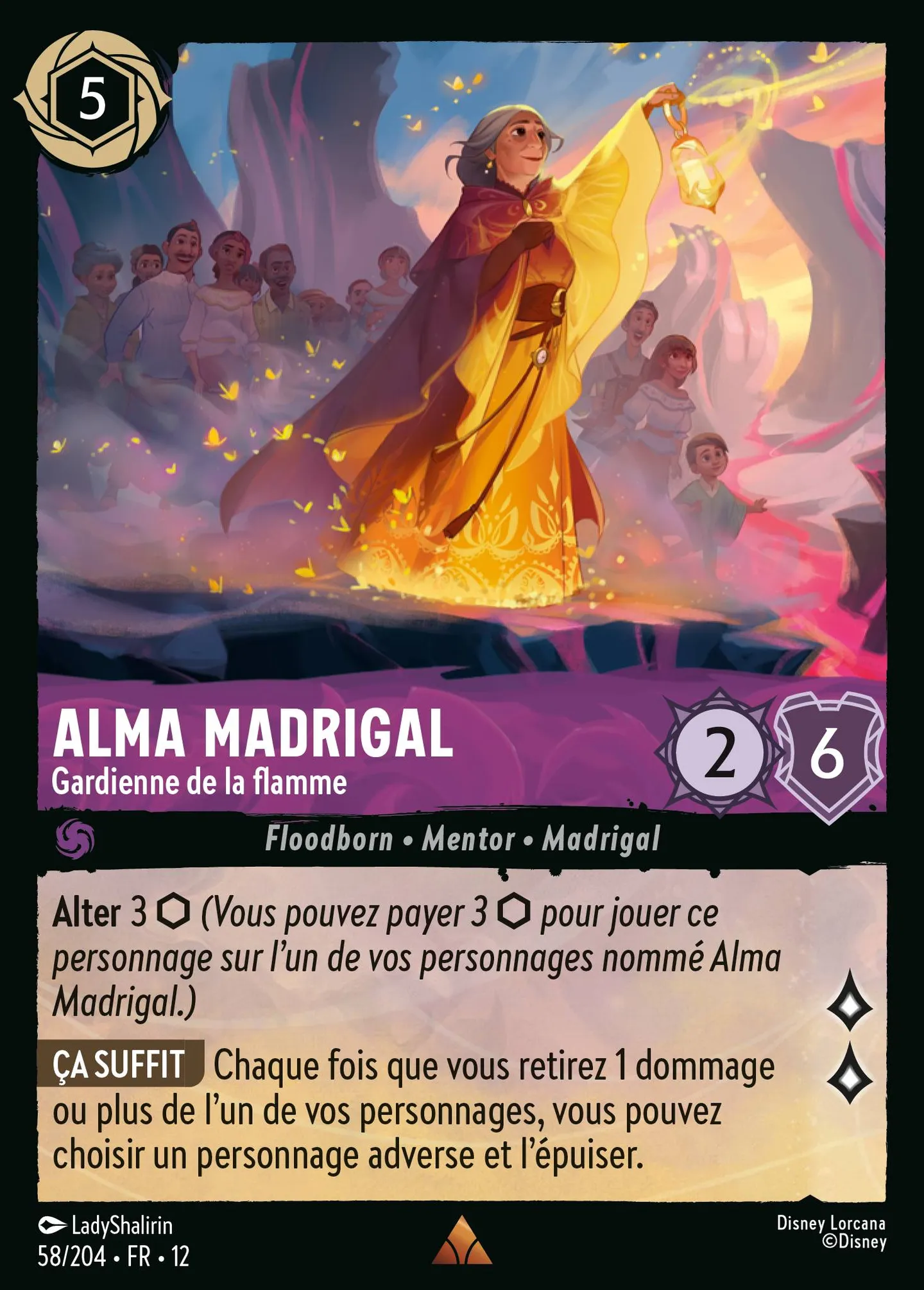 Alma Madrigal - Gardienne de la flamme — Wilds Unknown — Lorcana