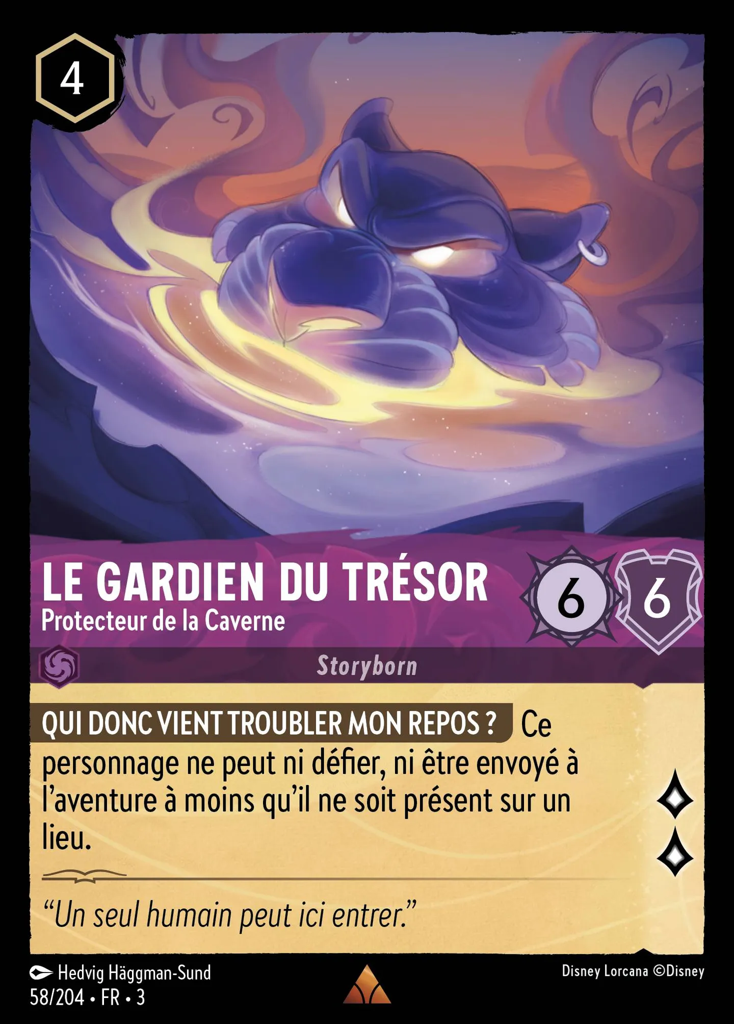 Le Gardien du Trésor - Protecteur de la Caverne — Into the Inklands — Lorcana