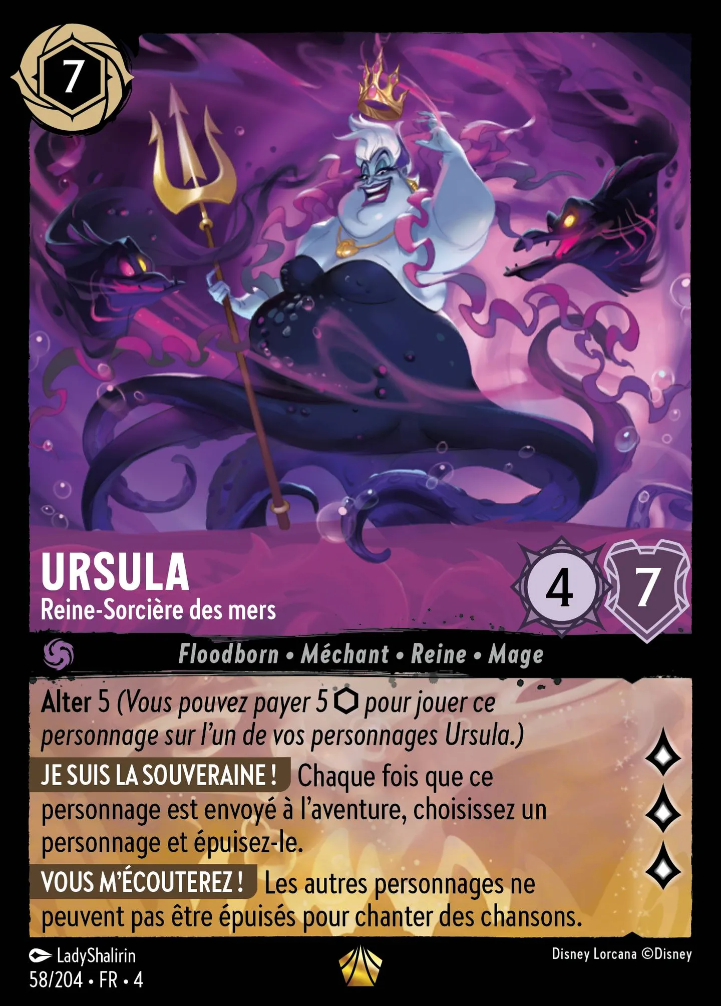 Ursula - Reine-Sorcière des mers — Ursula's Return — Lorcana