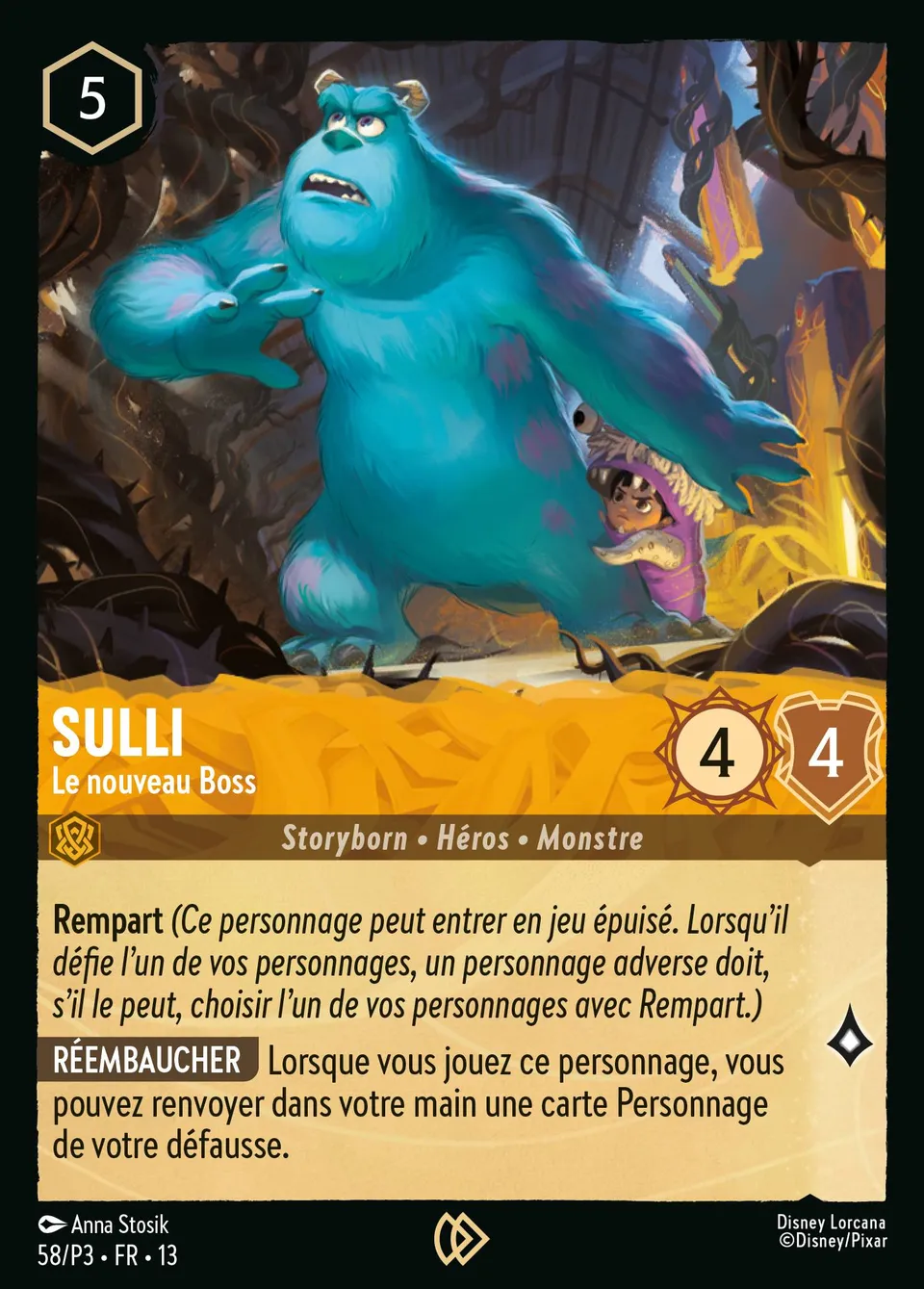 Sulli - Le nouveau Boss from Promos - Year 3 - Lorcana