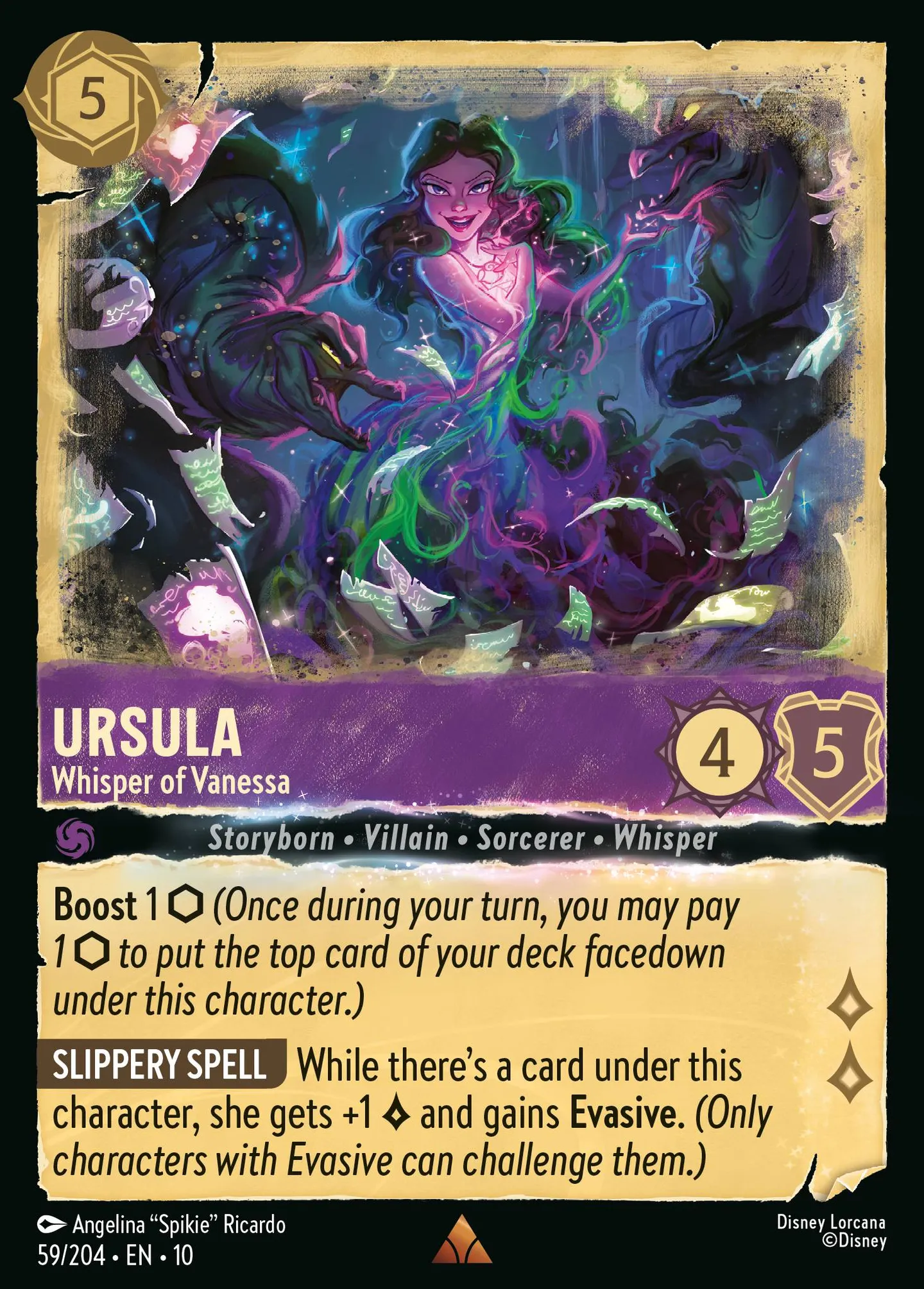 Ursula - Whisper of Vanessa — Whispers in the Well — Lorcana