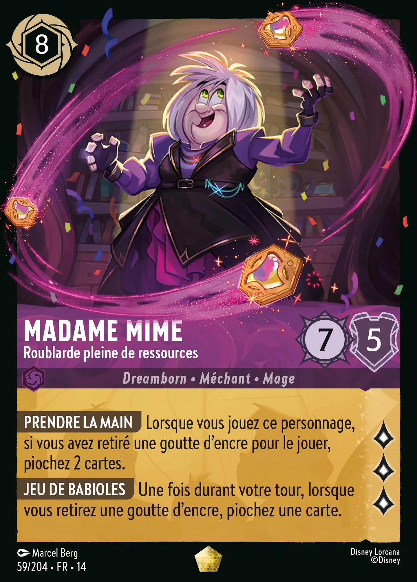 Madame Mime - Roublarde pleine de ressources — Hyperia City — Lorcana