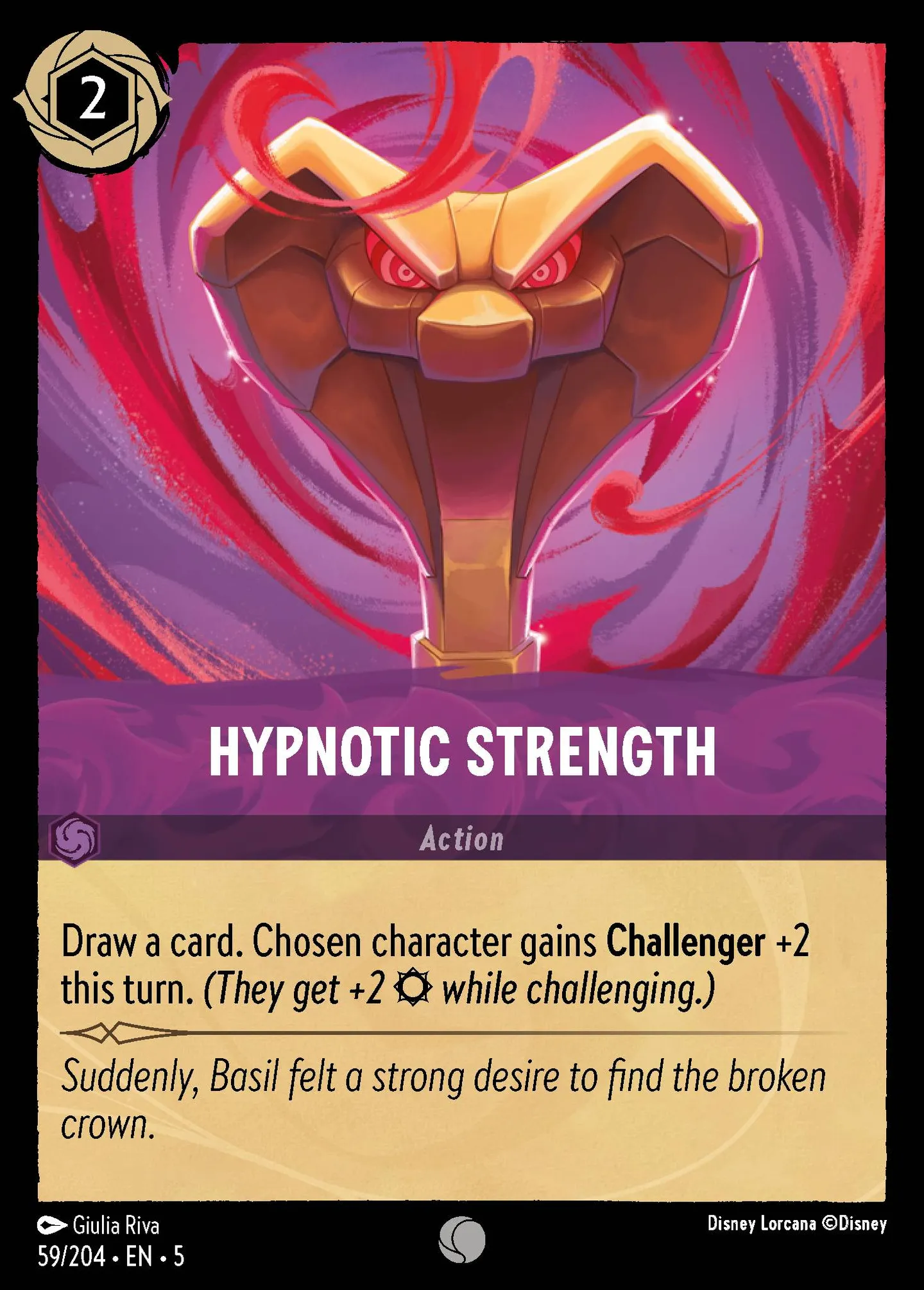 Force hypnotique — Shimmering Skies — Lorcana