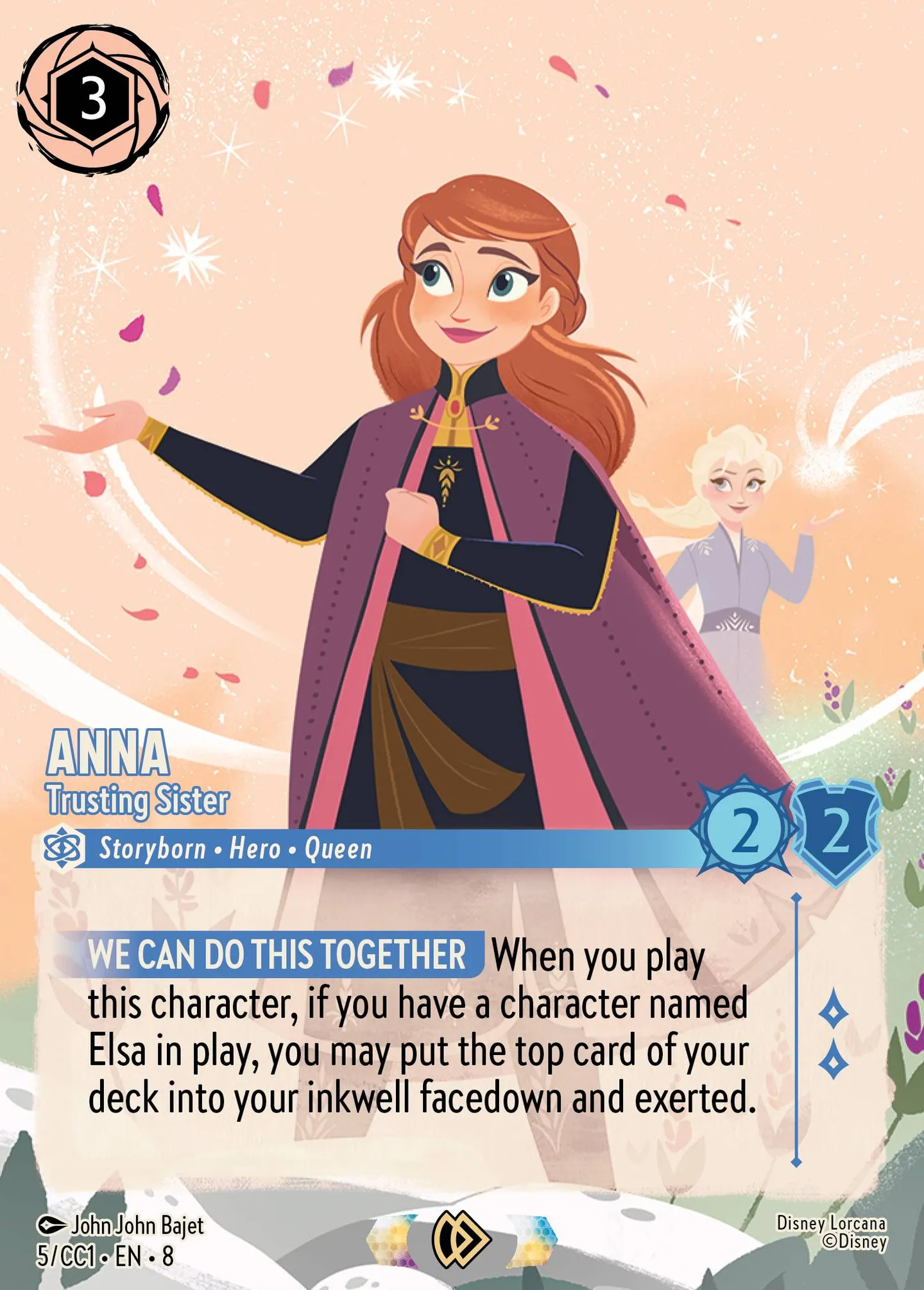 Anna - Trusting Sister — Curator's Collection: Heroines Edition — Lorcana