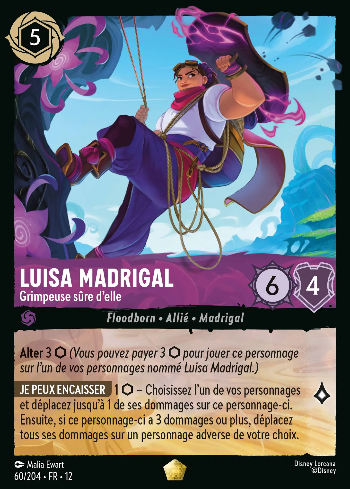 Luisa Madrigal - Grimpeuse sûre d'elle — Wilds Unknown — Lorcana
