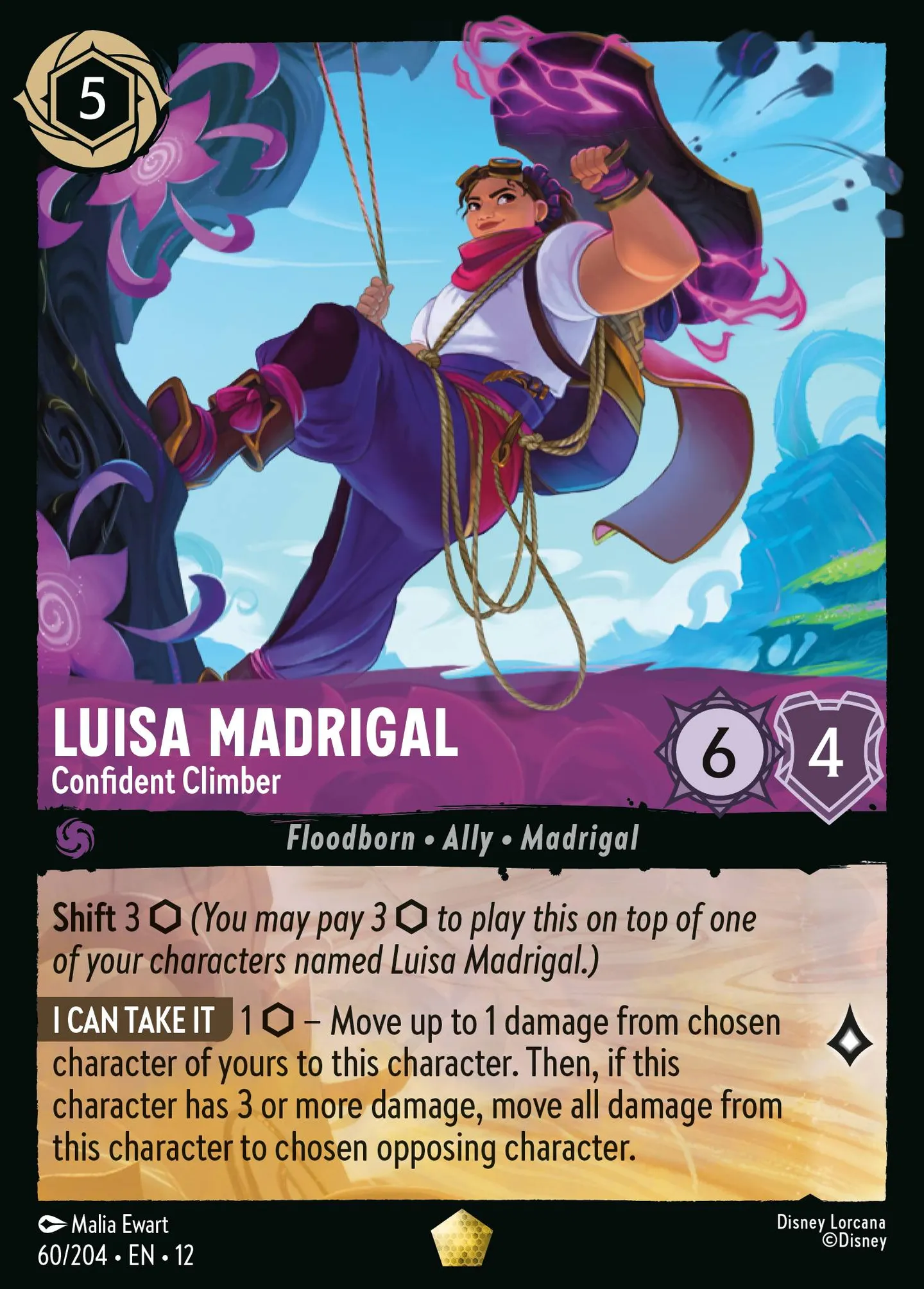 Luisa Madrigal - Grimpeuse sûre d'elle — Wilds Unknown — Lorcana