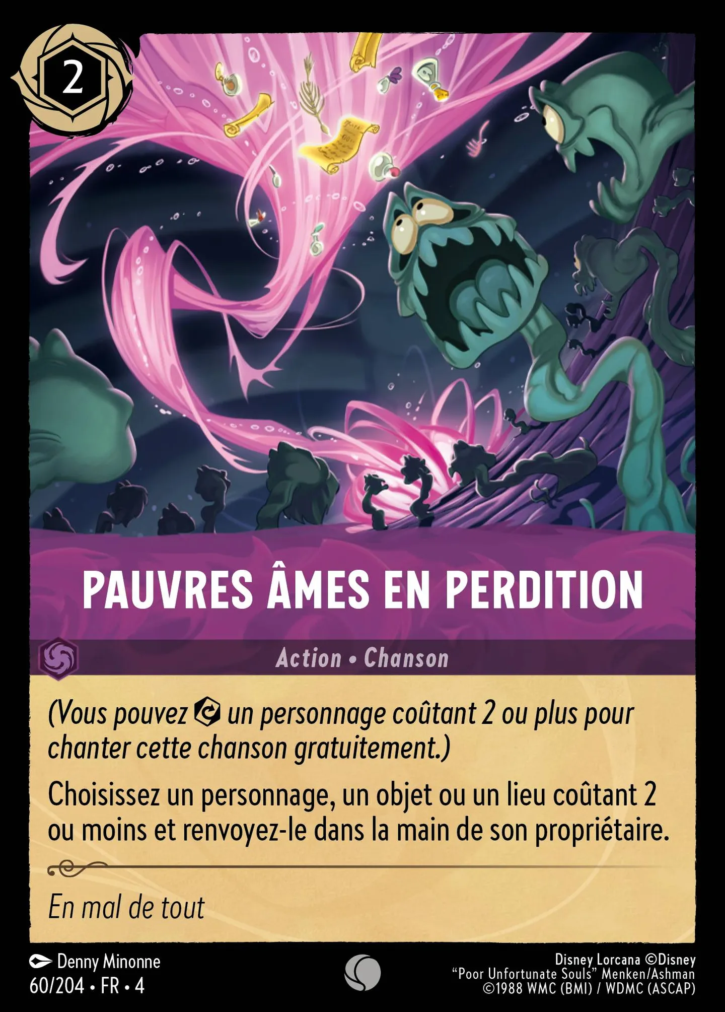 Pauvres âmes en perdition — Ursula's Return — Lorcana