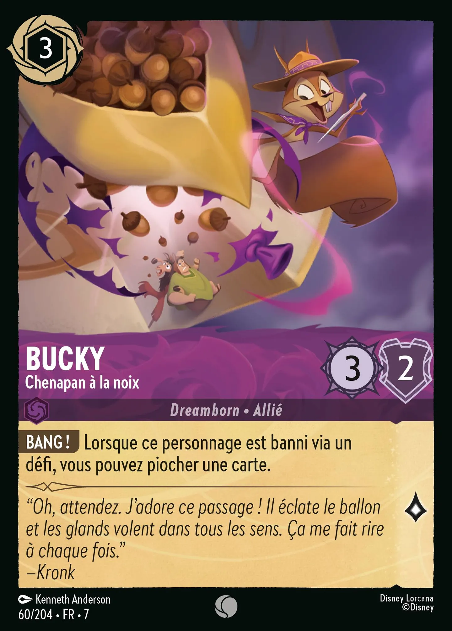 Bucky - Chenapan à la noix — Archazia's Island — Lorcana