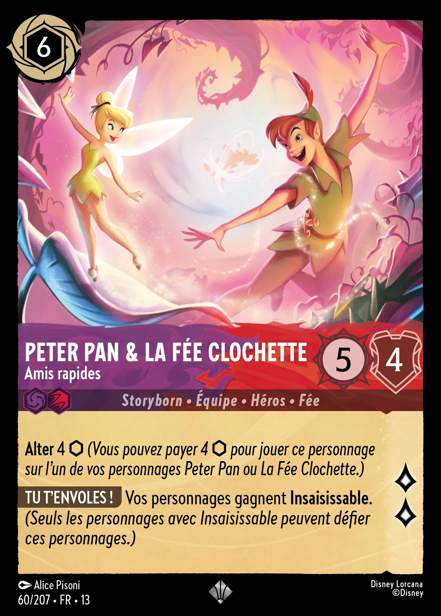 Peter Pan & La Fée Clochette - Amis rapides — Attack of the Vine! — Lorcana