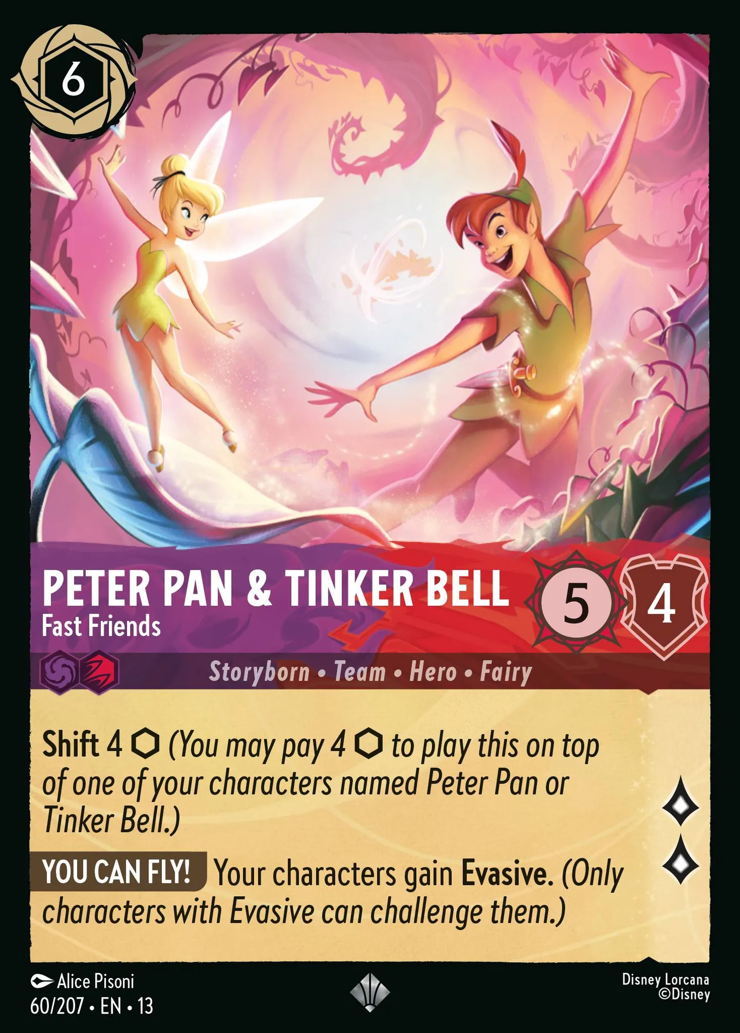 Peter Pan & Tinker Bell - Fast Friends — Attack of the Vine! — Lorcana