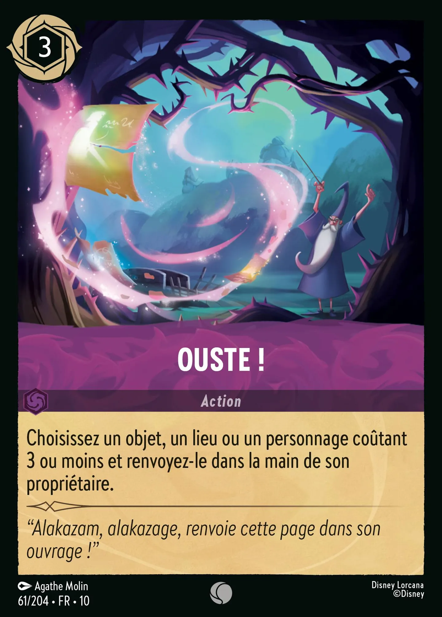Ouste ! — Whispers in the Well — Lorcana