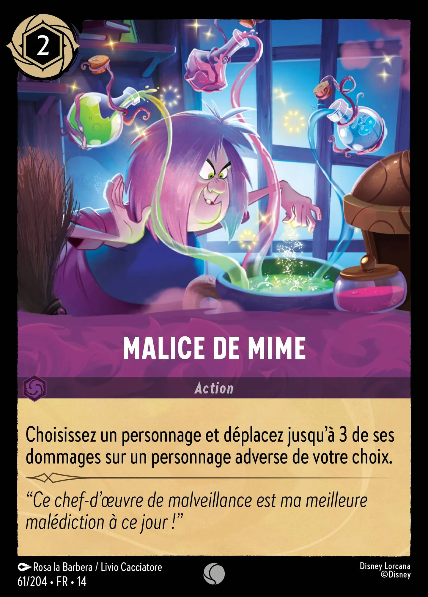 Malice de Mime — Hyperia City — Lorcana