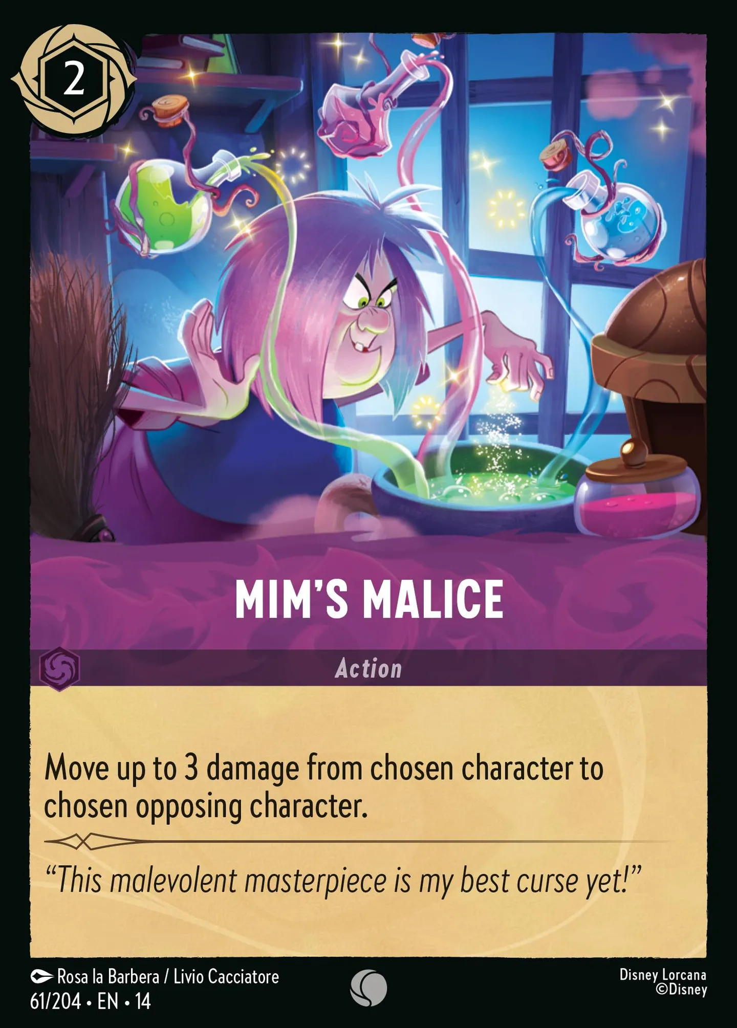 Mim's Malice — Hyperia City — Lorcana