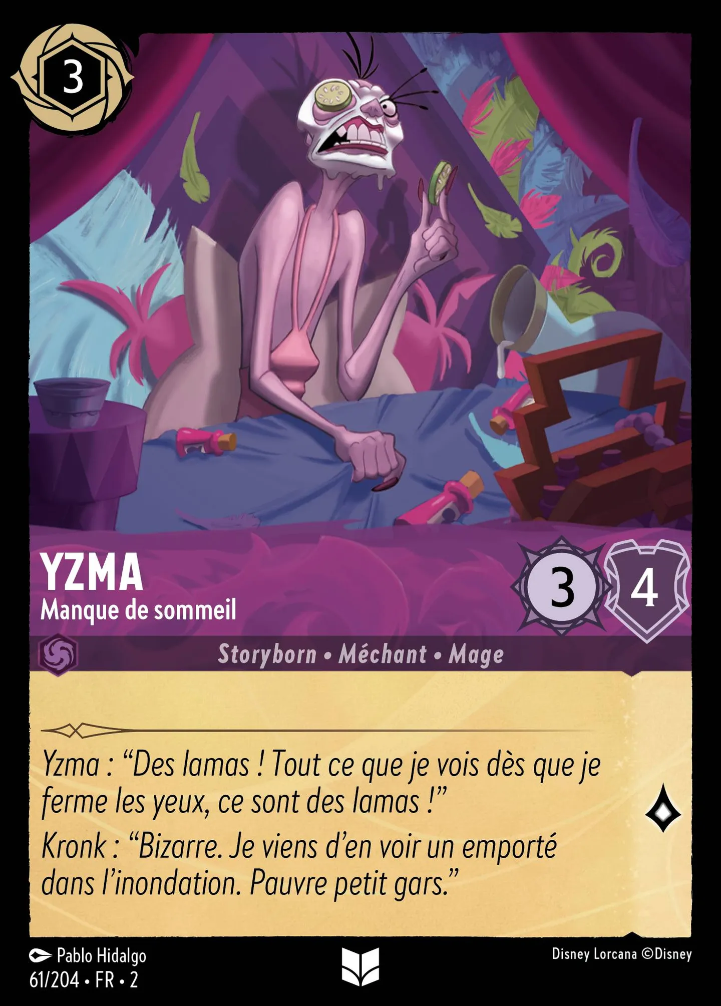 Yzma - Manque de sommeil — Rise of the Floodborn — Lorcana