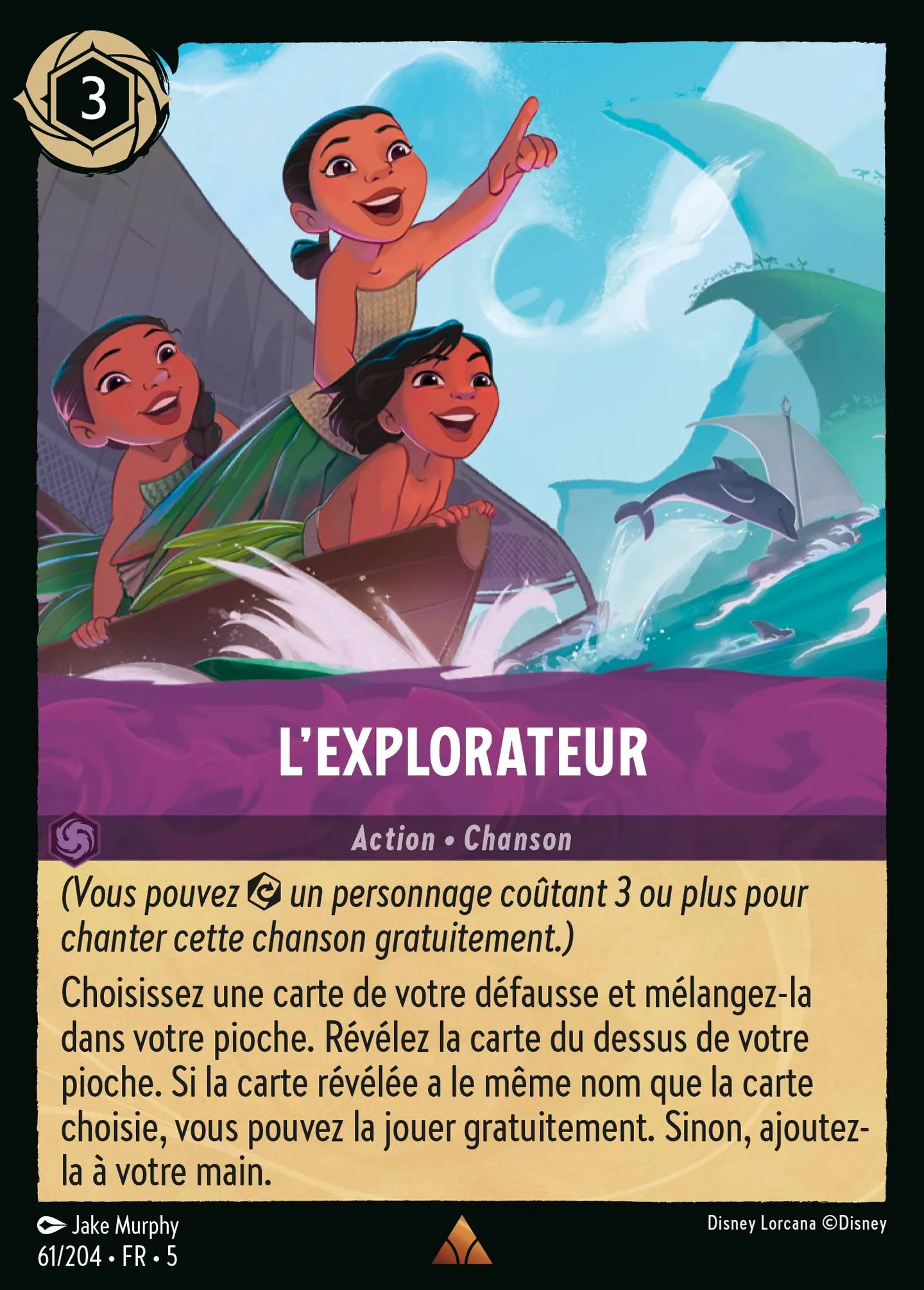 L'explorateur — Shimmering Skies — Lorcana