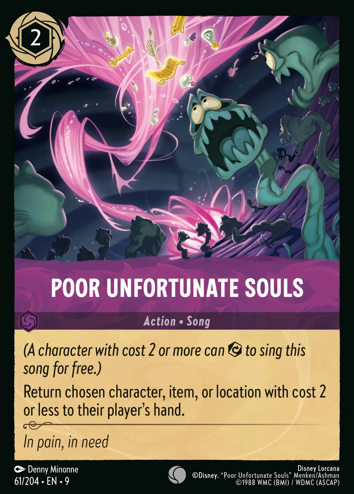 Poor Unfortunate Souls — Fabled — Lorcana