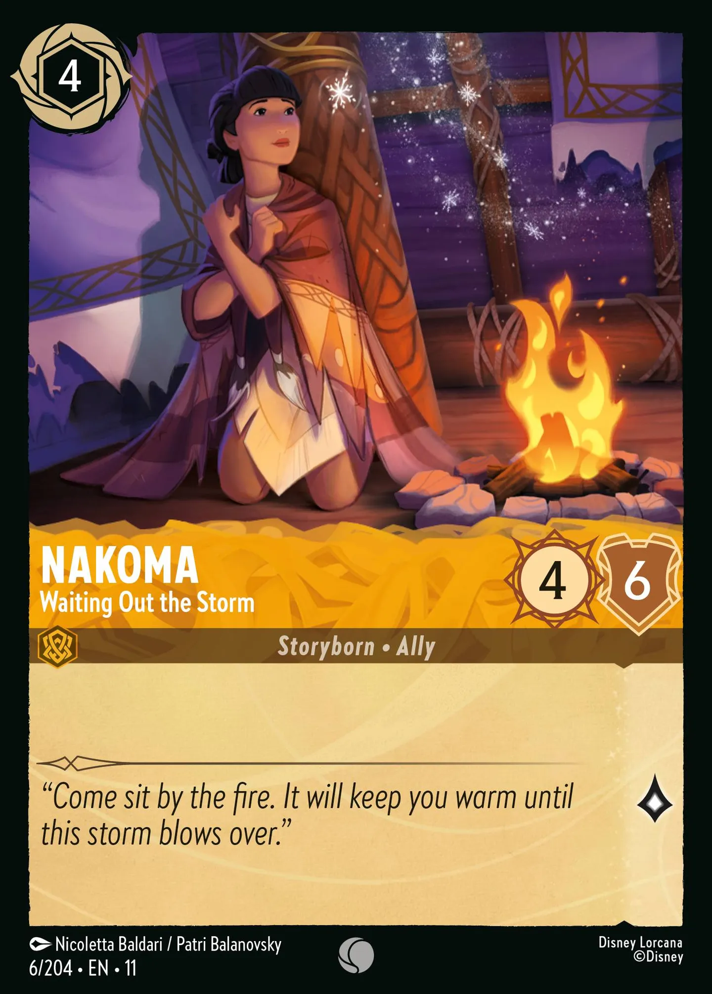 Nakoma - Attend que la tempête passe — Winterspell — Lorcana