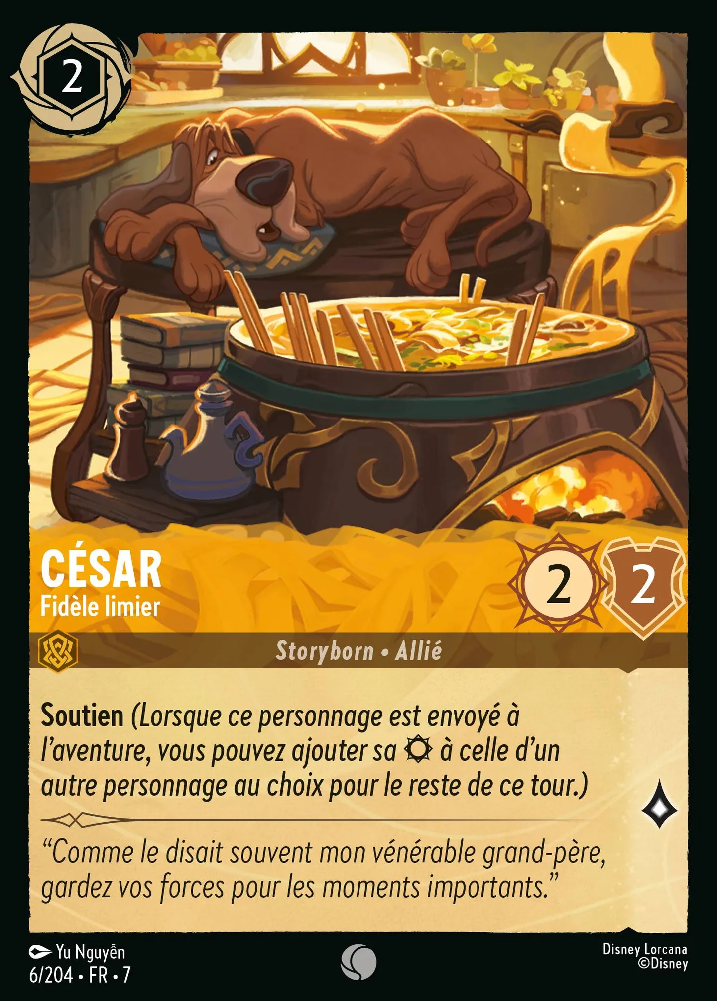 César - Fidèle limier — Archazia's Island — Lorcana