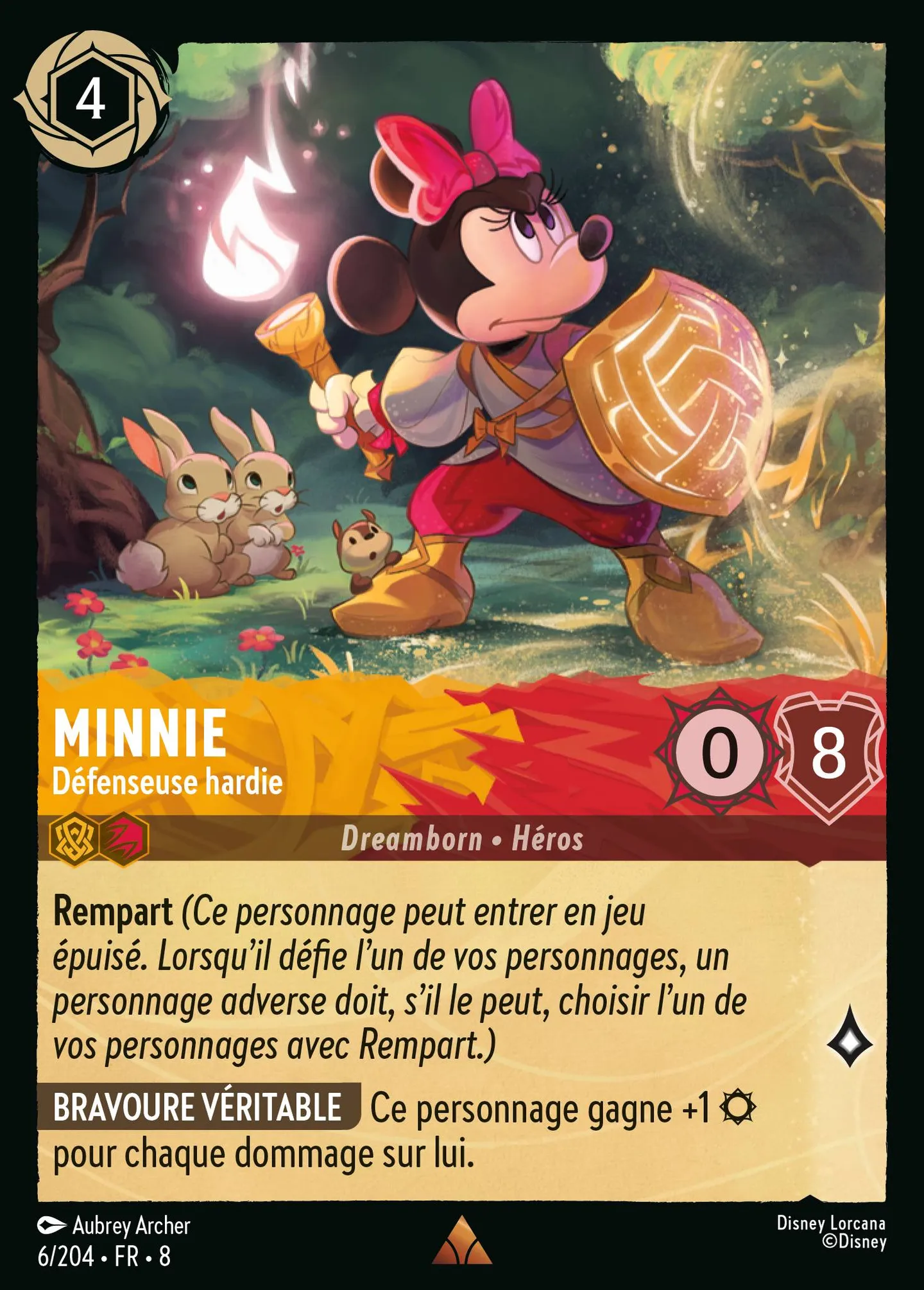 Minnie - Défenseuse hardie — The Reign of Jafar — Lorcana