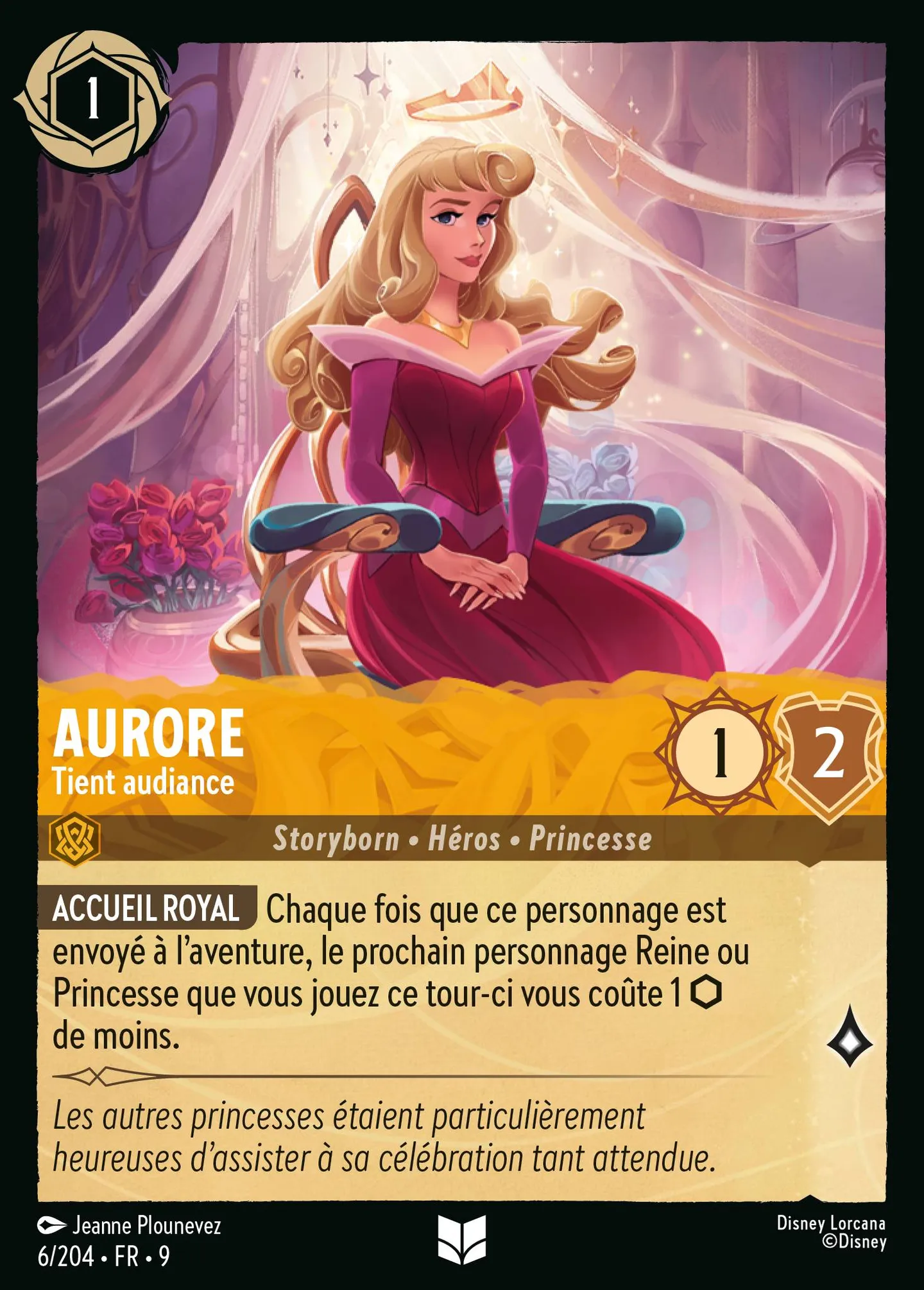 Aurore - Tient audiance — Fabled — Lorcana