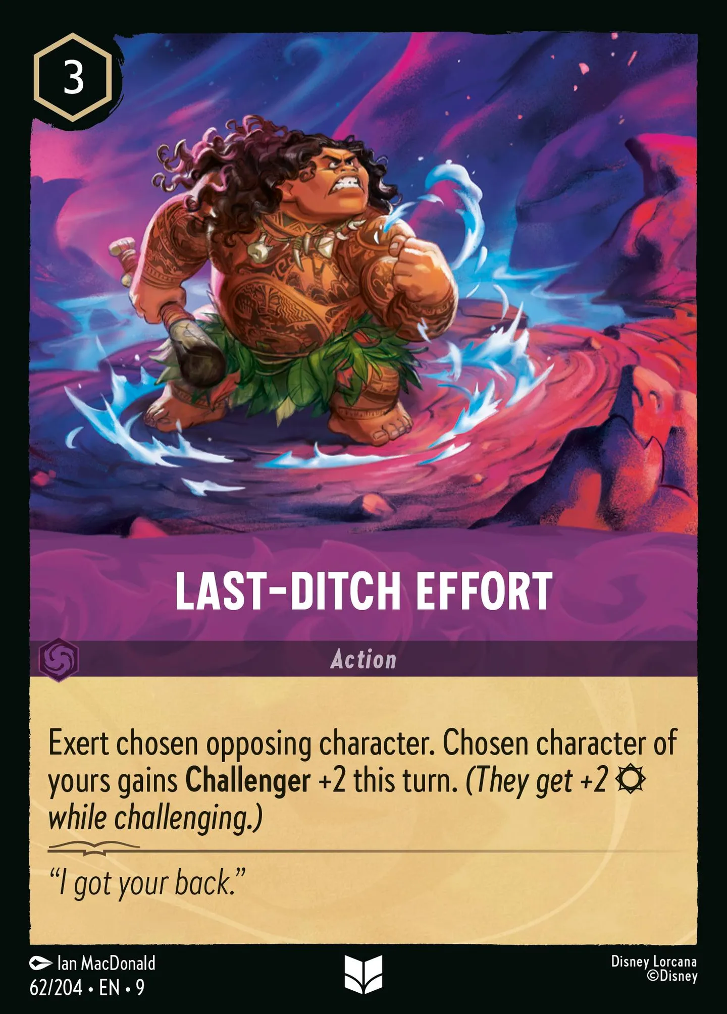 Last-Ditch Effort — Fabled — Lorcana