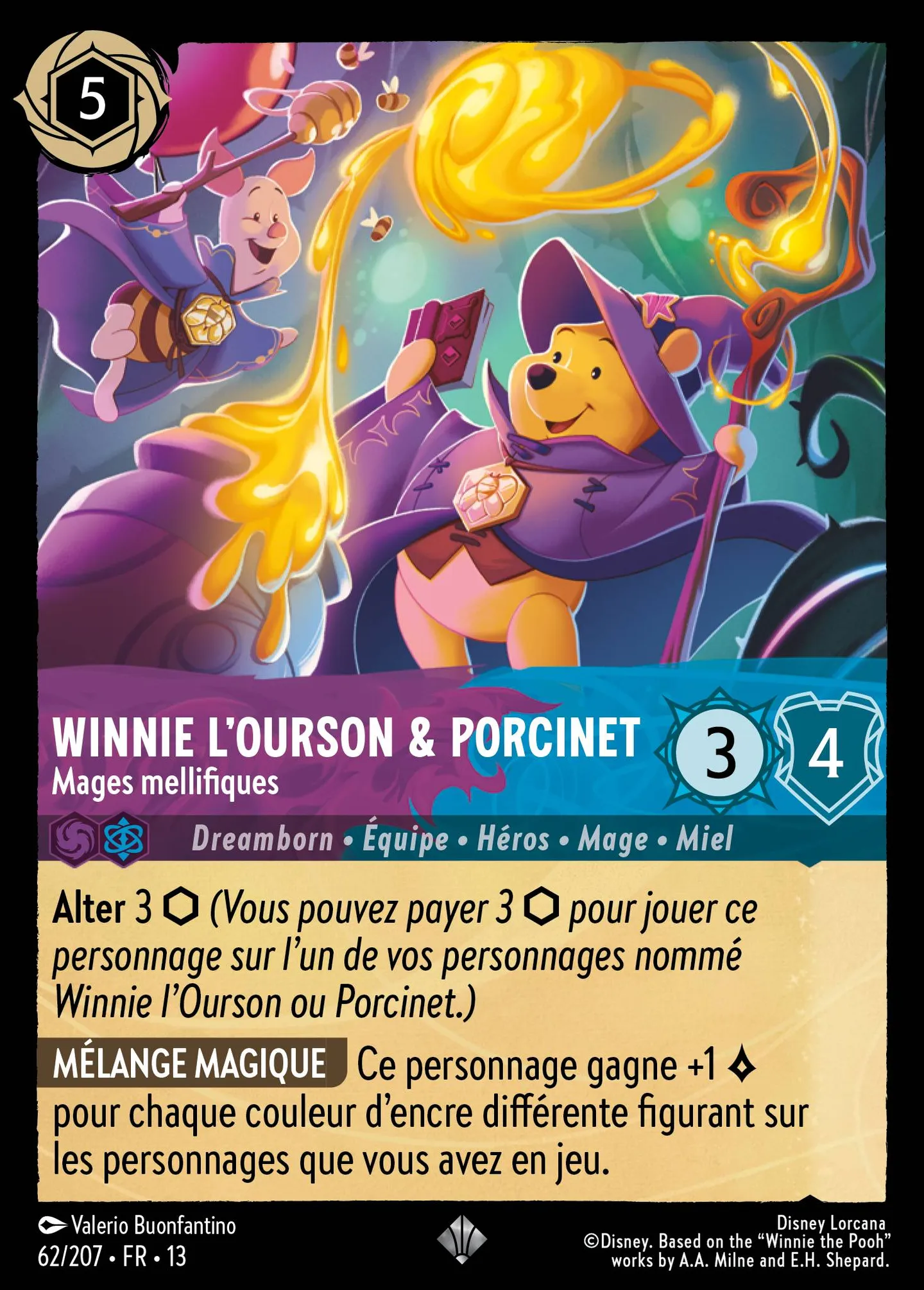 Winnie l'Ourson & Porcinet - Mages mellifiques — Attack of the Vine! — Lorcana