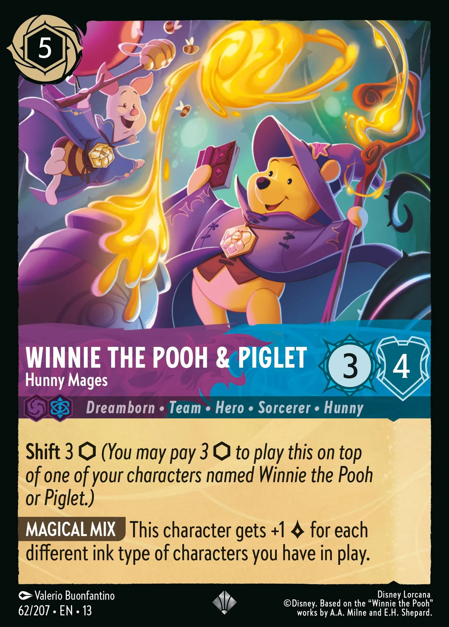 Winnie l'Ourson & Porcinet - Mages mellifiques — Attack of the Vine! — Lorcana