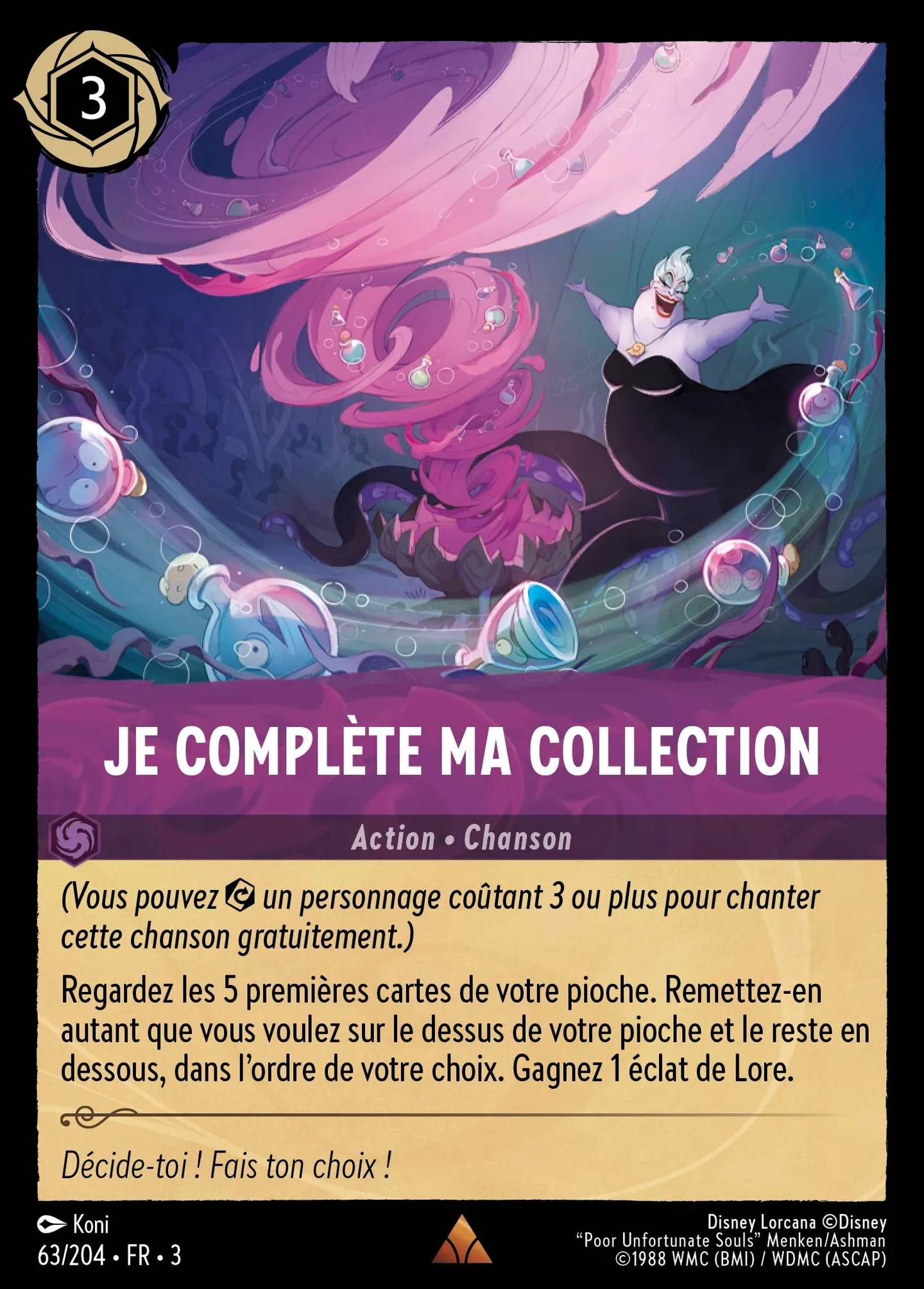 Je complète ma collection — Into the Inklands — Lorcana