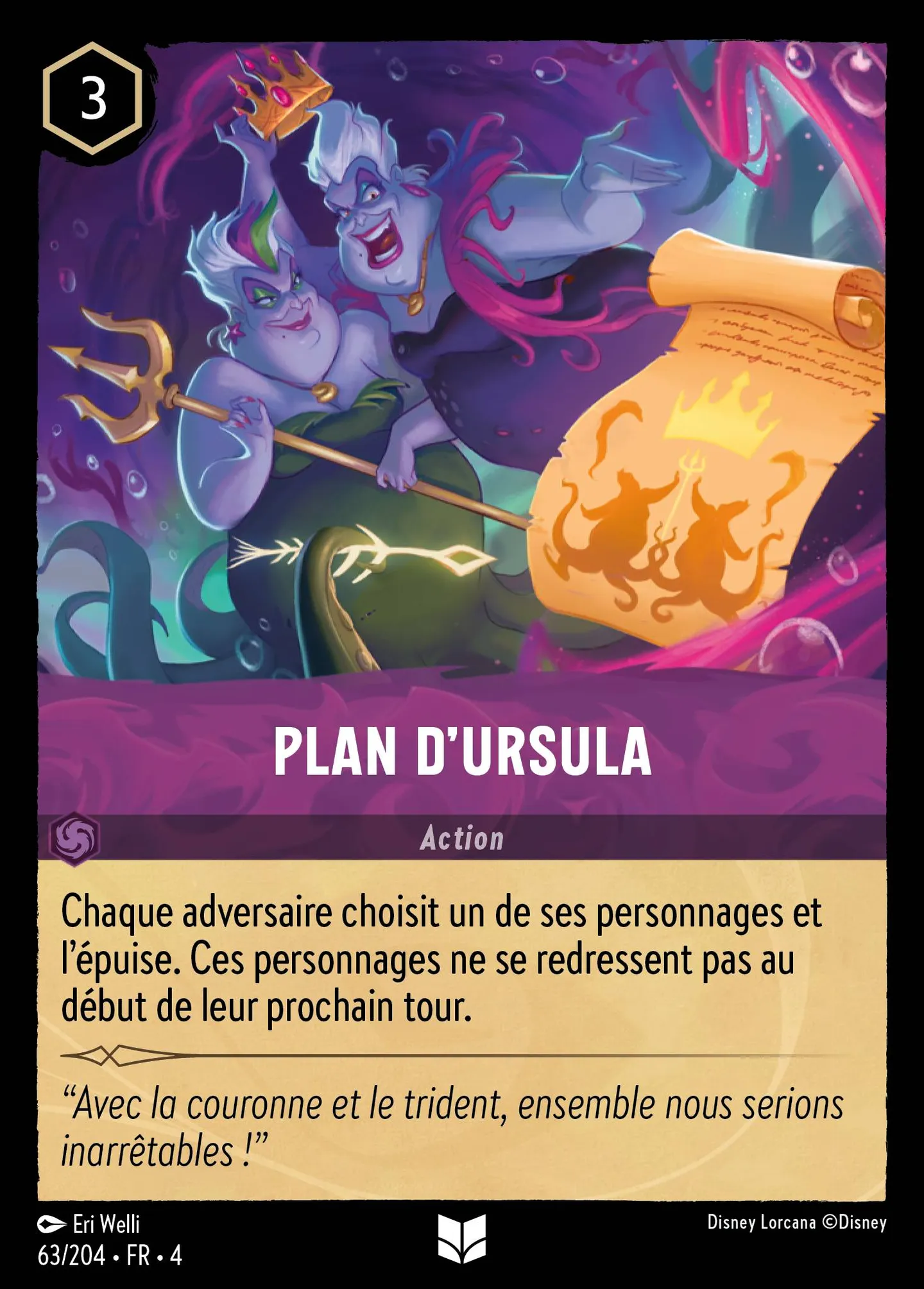 Plan d'Ursula — Ursula's Return — Lorcana