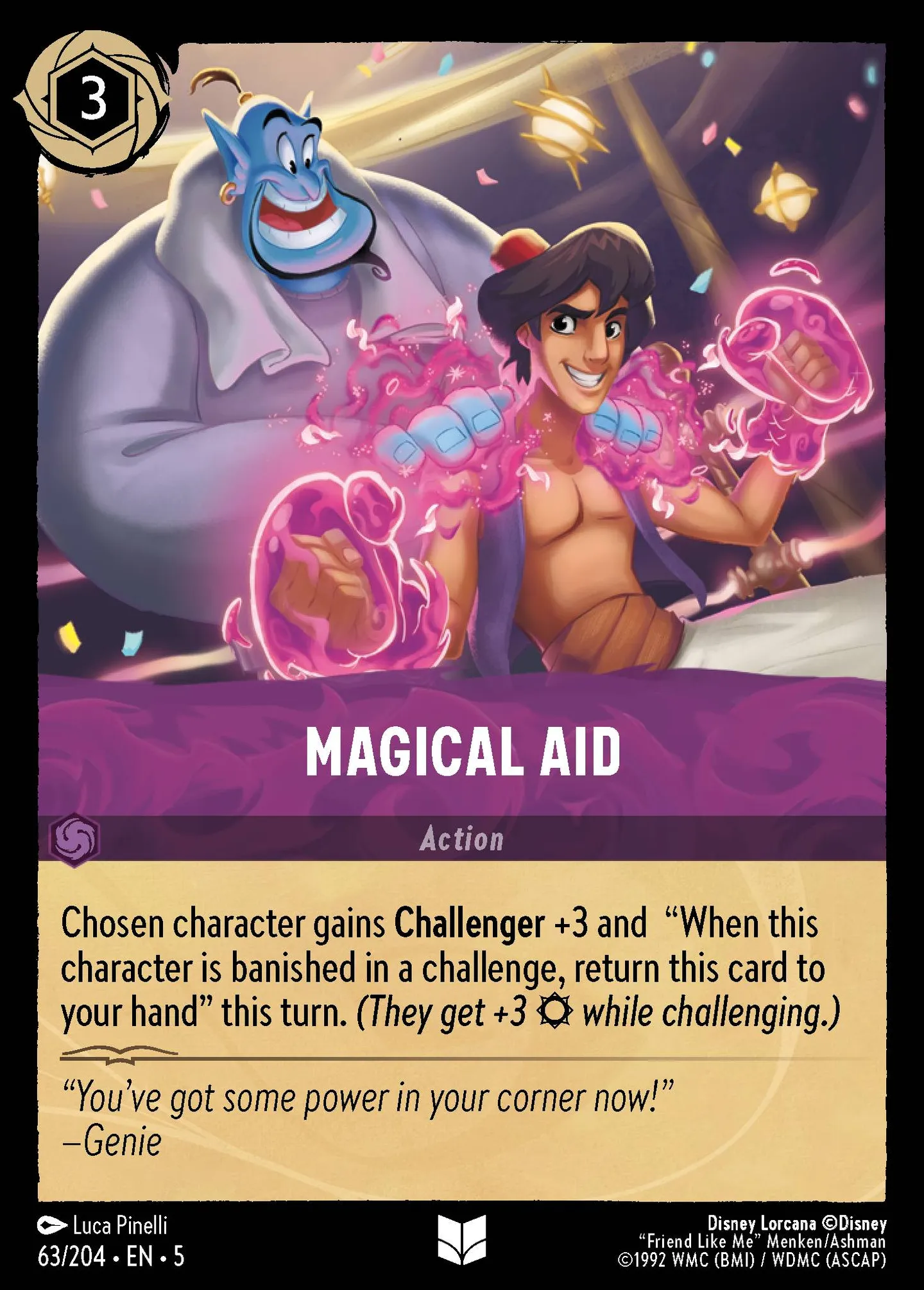Magical Aid — Shimmering Skies — Lorcana